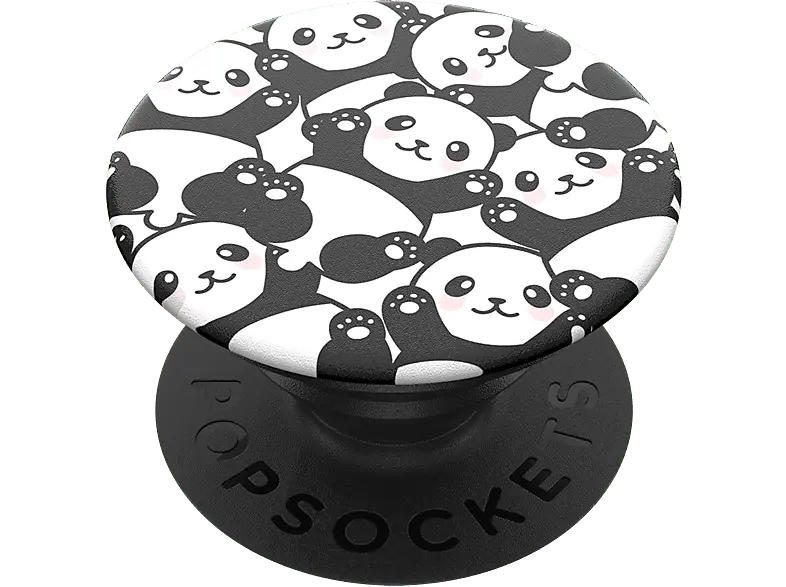 Popsockets Phone Grip & Stand, Austauschbar - Pandamonium; Zusammenklappbarer Griff