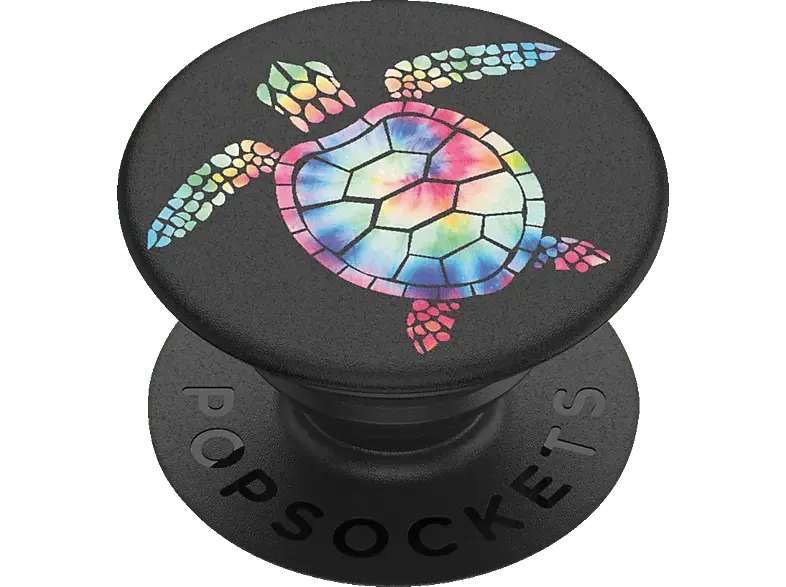 Popsockets Phone Grip & Stand, Austauschbar - Psychedelic Turtle; Zusammenklappbarer Griff