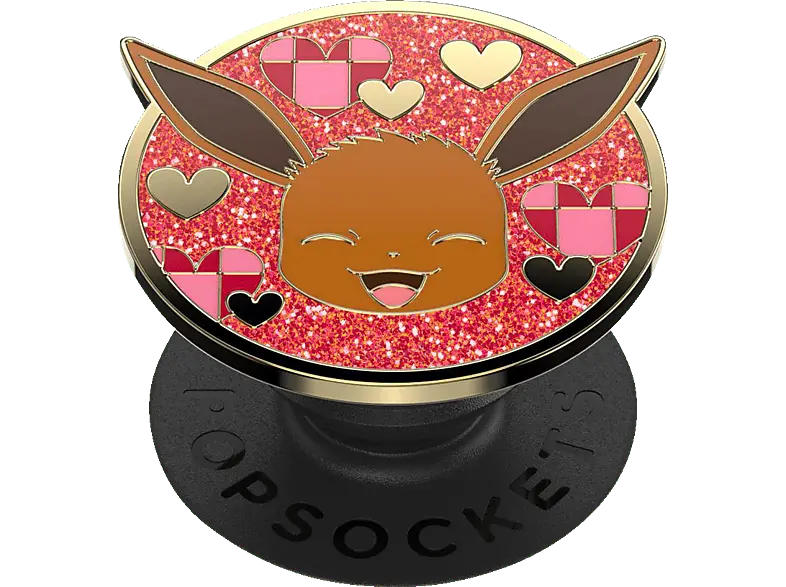 Popsockets PopGrip Pokémon Enamel Eevee Xoxo; Zusammenklappbarer Griff