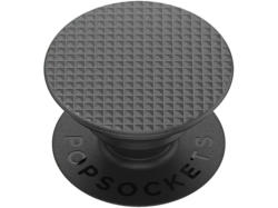 Popsockets Phone Grip & Stand, Austauschbar - Knurled Texture Black; Zusammenklappbarer Griff
