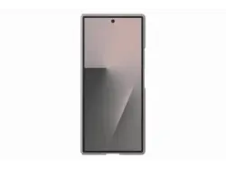 Samsung Silicone Case, Backcover, für Samsung Galaxy Z Fold7, Grau; Schutzhülle