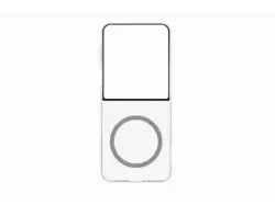 Samsung Clear Magnet Case, Backcover, für Samsung Galaxy Z Flip7, Transparent; Schutzhülle