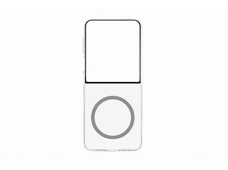 Samsung Clear Magnet Case, Backcover, für Samsung Galaxy Z Flip7, Transparent; Schutzhülle