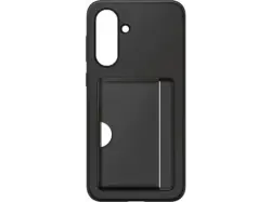 Samsung Card Slot Case Backcover, für Samsung Galaxy A36 5G, Schwarz; Schutzhülle