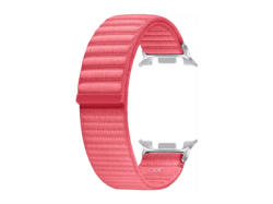 Samsung Fabric Band (ET-SVL32) für Galaxy Watch 8, Rot (S/M); Ersatzarmband