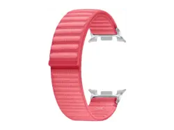 Samsung Fabric Band (ET-SVL32) für Galaxy Watch 8, Rot (S/M); Ersatzarmband