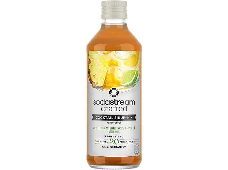 Sodastream Cocktail Ananas & Jalapeno-Chilli Sirup Mix, Alkoholfrei, 330 ml
