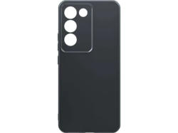 Vivo 6200242 Frosted Backcover, für Vivo V40 SE, Schwarz; Handyhülle