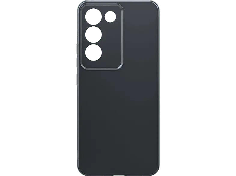 Vivo 6200242 Frosted Backcover, für Vivo V40 SE, Schwarz; Handyhülle