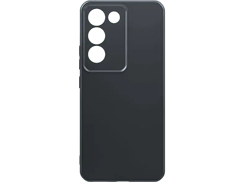 Vivo 6200242 Frosted Backcover, für Vivo V40 SE, Schwarz; Handyhülle