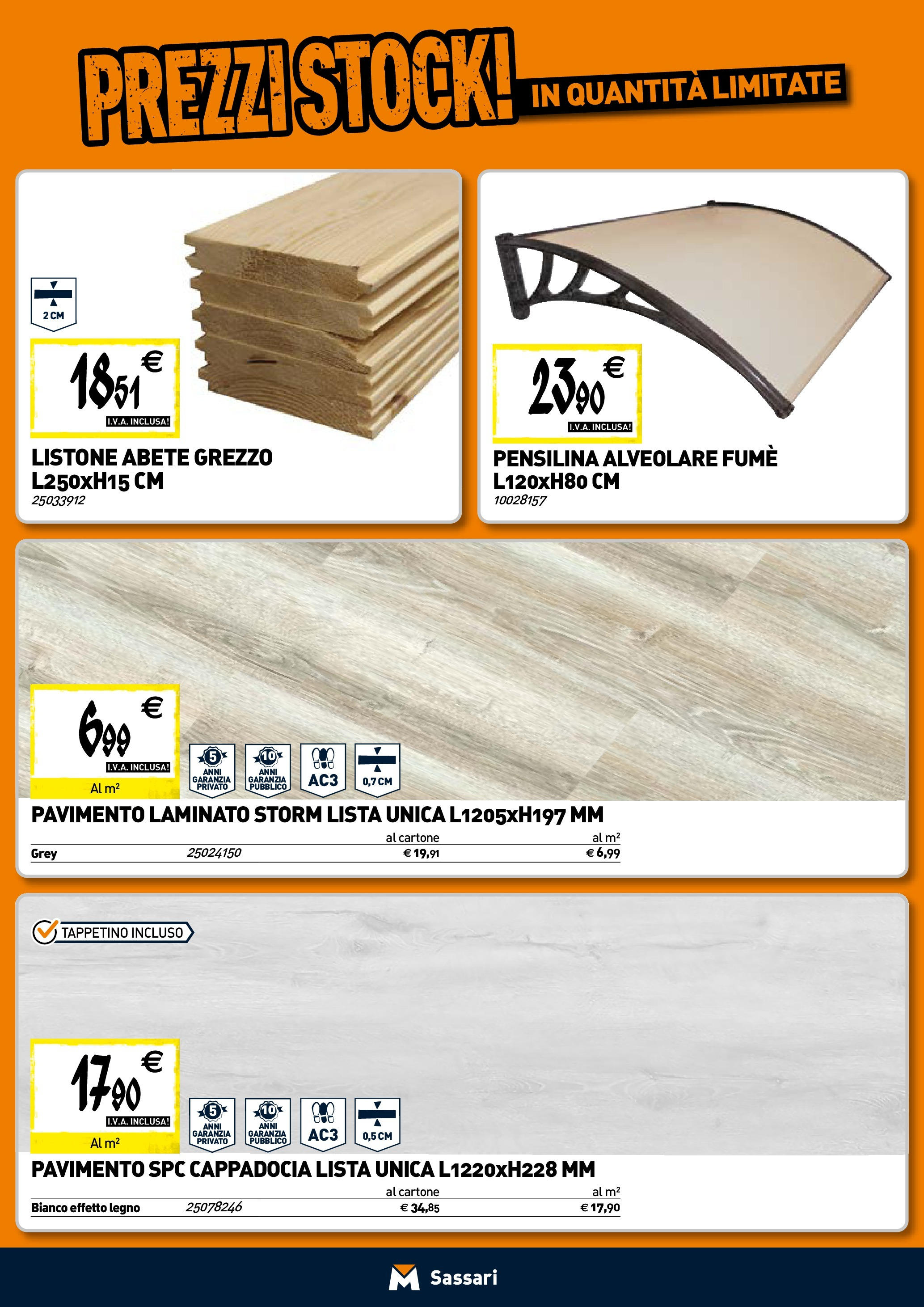 Nuovo TECNOMAT - Straordinari prezzi stock! dal 30/07/2025 > offerte anteprima 🛍️ | Pagina: 9 | Prodotti: Pavimento