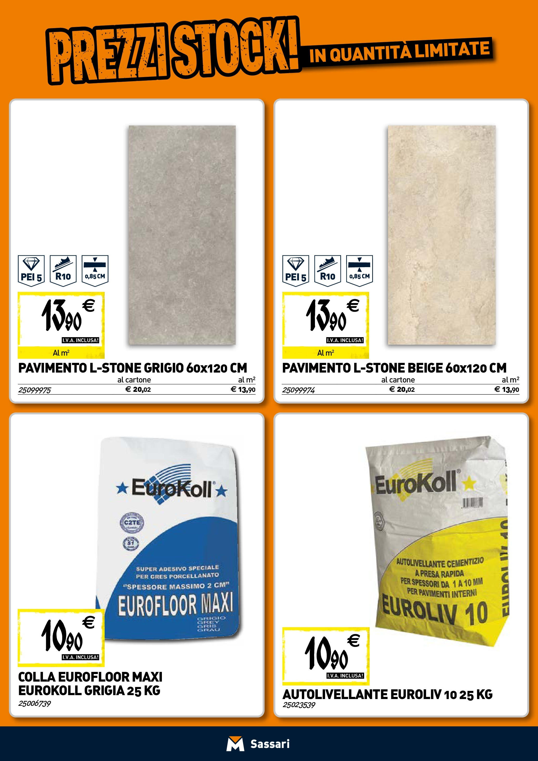 Nuovo TECNOMAT - Straordinari prezzi stock! dal 30/07/2025 > offerte anteprima 🛍️ | Pagina: 11 | Prodotti: Pavimento, Colla, Presa