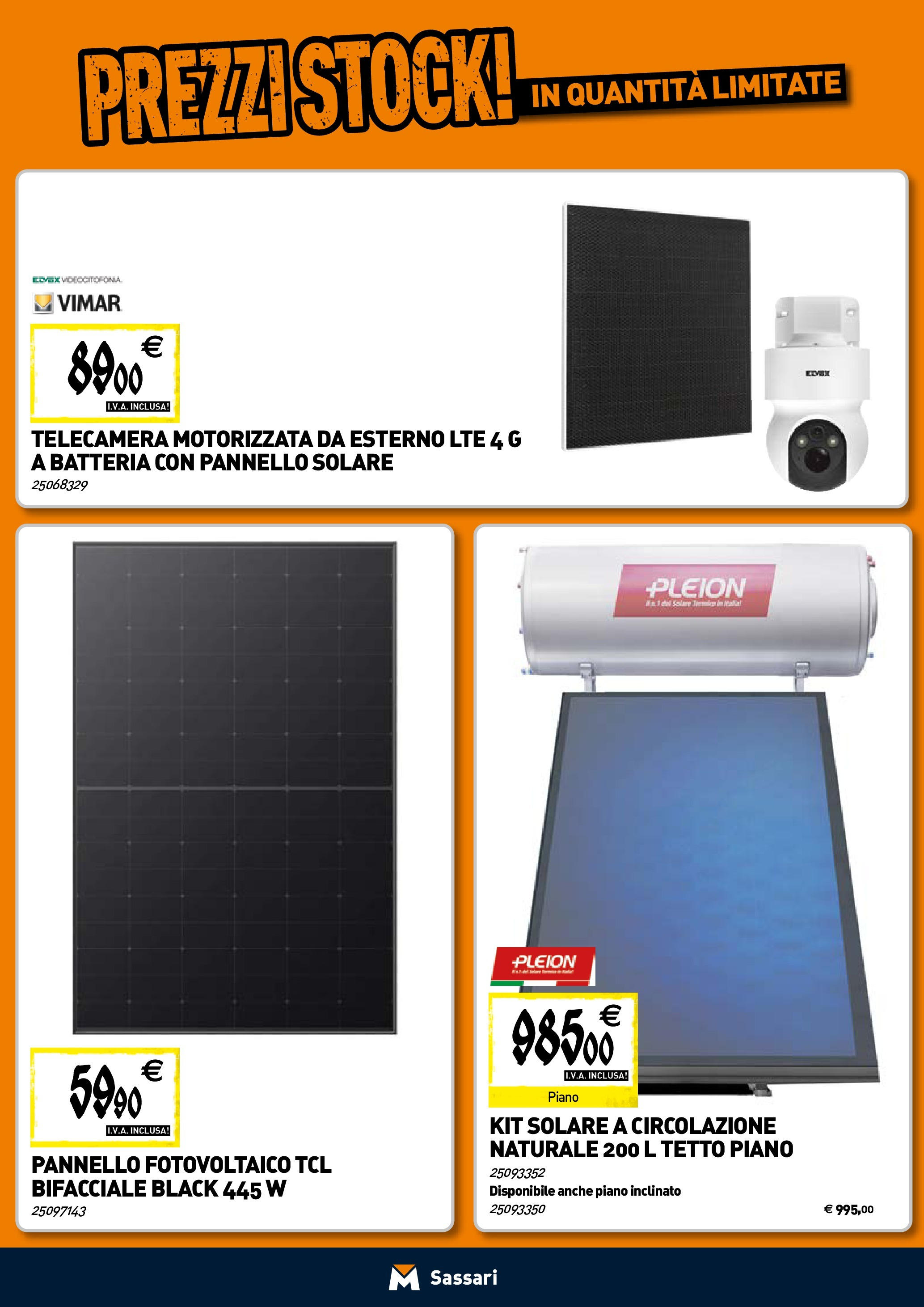 Nuovo TECNOMAT - Straordinari prezzi stock! dal 30/07/2025 > offerte anteprima 🛍️ | Pagina: 15 | Prodotti: Batteria