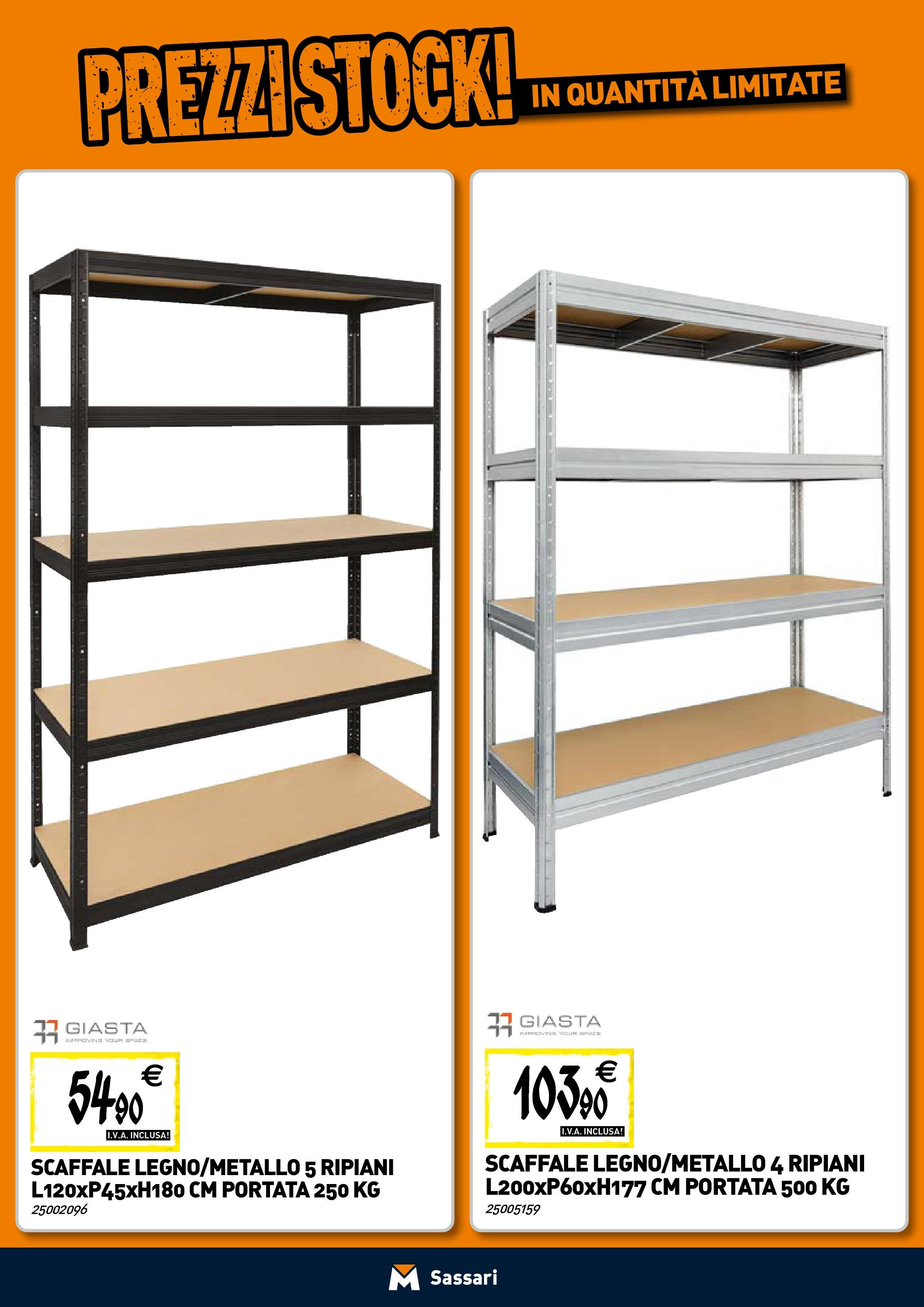Nuovo TECNOMAT - Straordinari prezzi stock! dal 30/07/2025 > offerte anteprima 🛍️ | Pagina: 21 | Prodotti: Scaffale