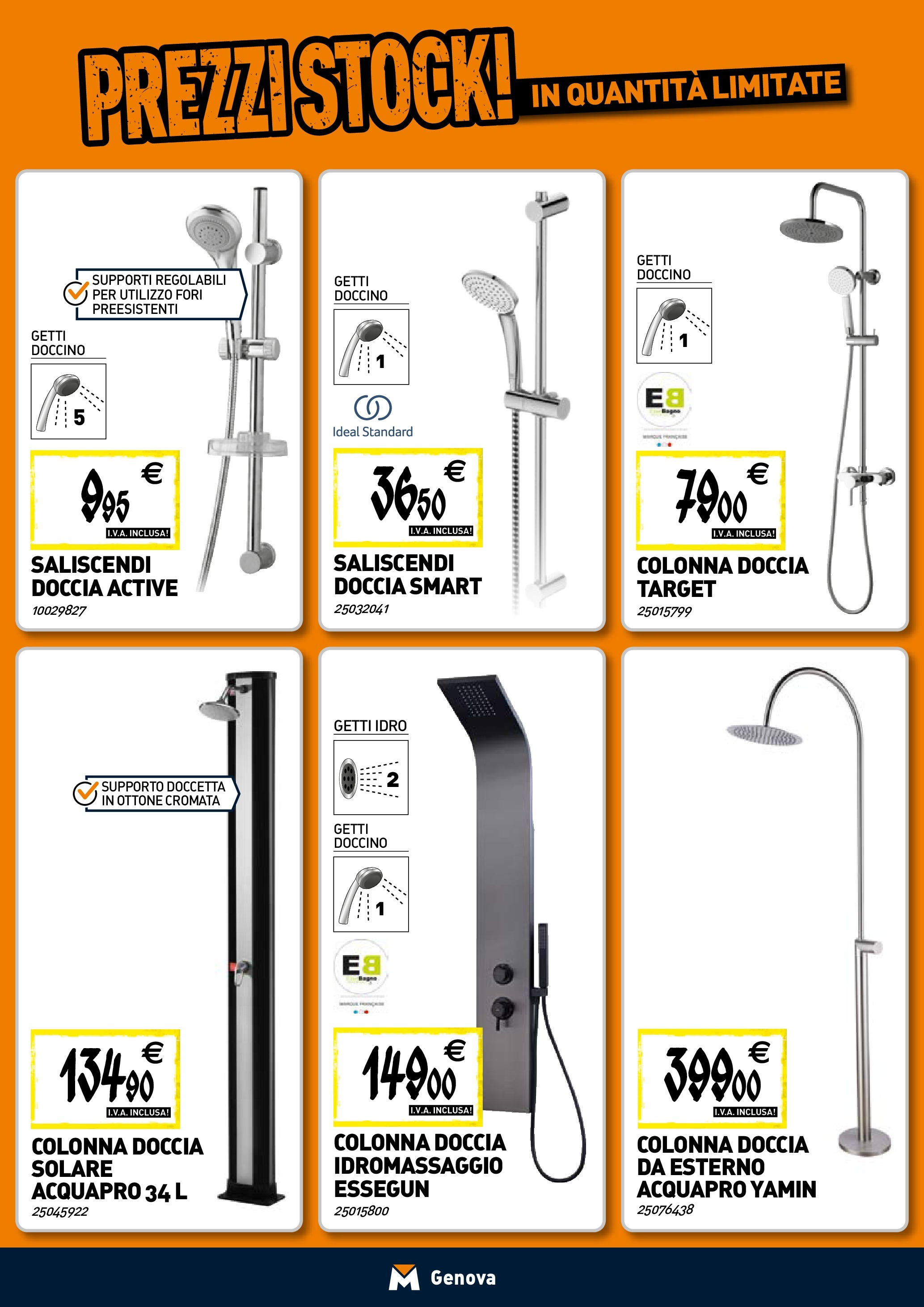 TECNOMAT - Straordinari prezzi stock! dal 30/07/2025 anteprima > nuovo offerte!β³ | Pagina: 3 | Prodotti: Doccia solare, Doccia Nuovo TECNOMAT - Straordinari prezzi stock! dal 30/07/2025 > offerte anteprima ποΈ | Pagina: 3 | Prodotti: Doccia solare, Doccia