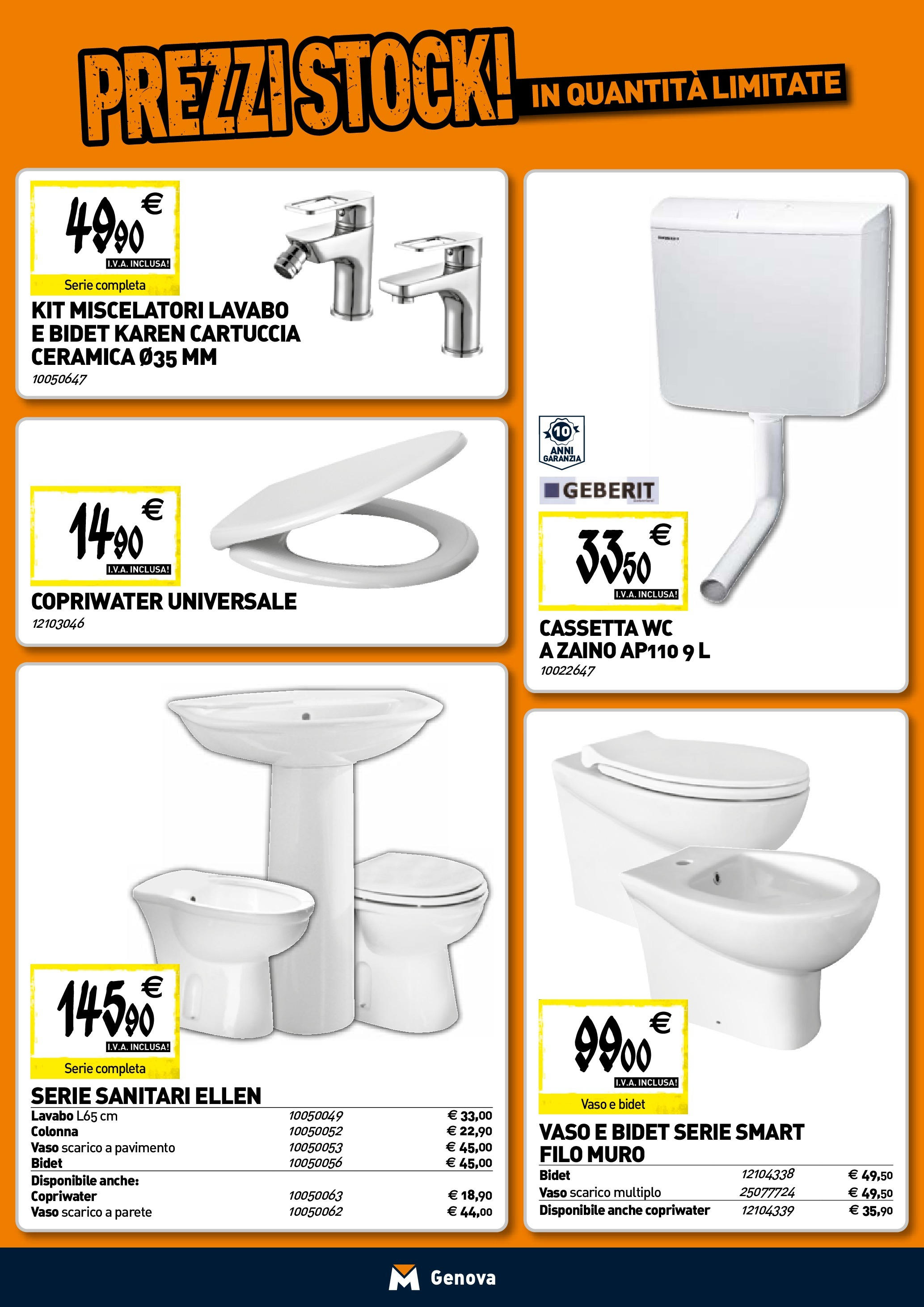 TECNOMAT - Straordinari prezzi stock! dal 30/07/2025 anteprima > nuovo offerte!β³ | Pagina: 4 | Prodotti: Pavimento, Zaino, WC, Vaso Nuovo TECNOMAT - Straordinari prezzi stock! dal 30/07/2025 > offerte anteprima ποΈ | Pagina: 4 | Prodotti: Pavimento, Zaino, WC, Vaso