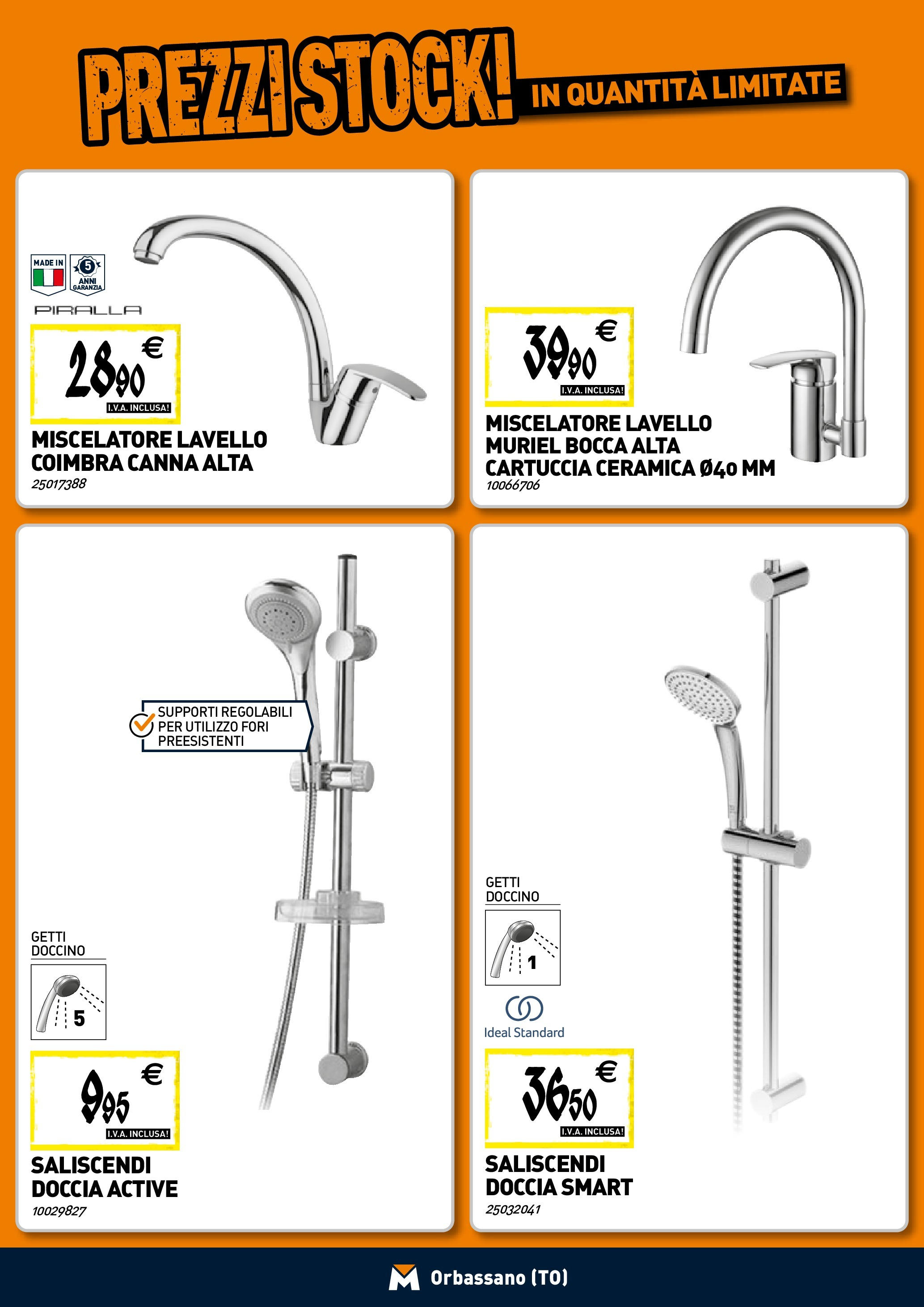 TECNOMAT - Straordinari prezzi stock! dal 30/07/2025 anteprima > nuovo offerte!β³ | Pagina: 3 | Prodotti: Lavello, Miscelatore, Doccia Nuovo TECNOMAT - Straordinari prezzi stock! dal 30/07/2025 > offerte anteprima ποΈ | Pagina: 3 | Prodotti: Lavello, Miscelatore, Doccia