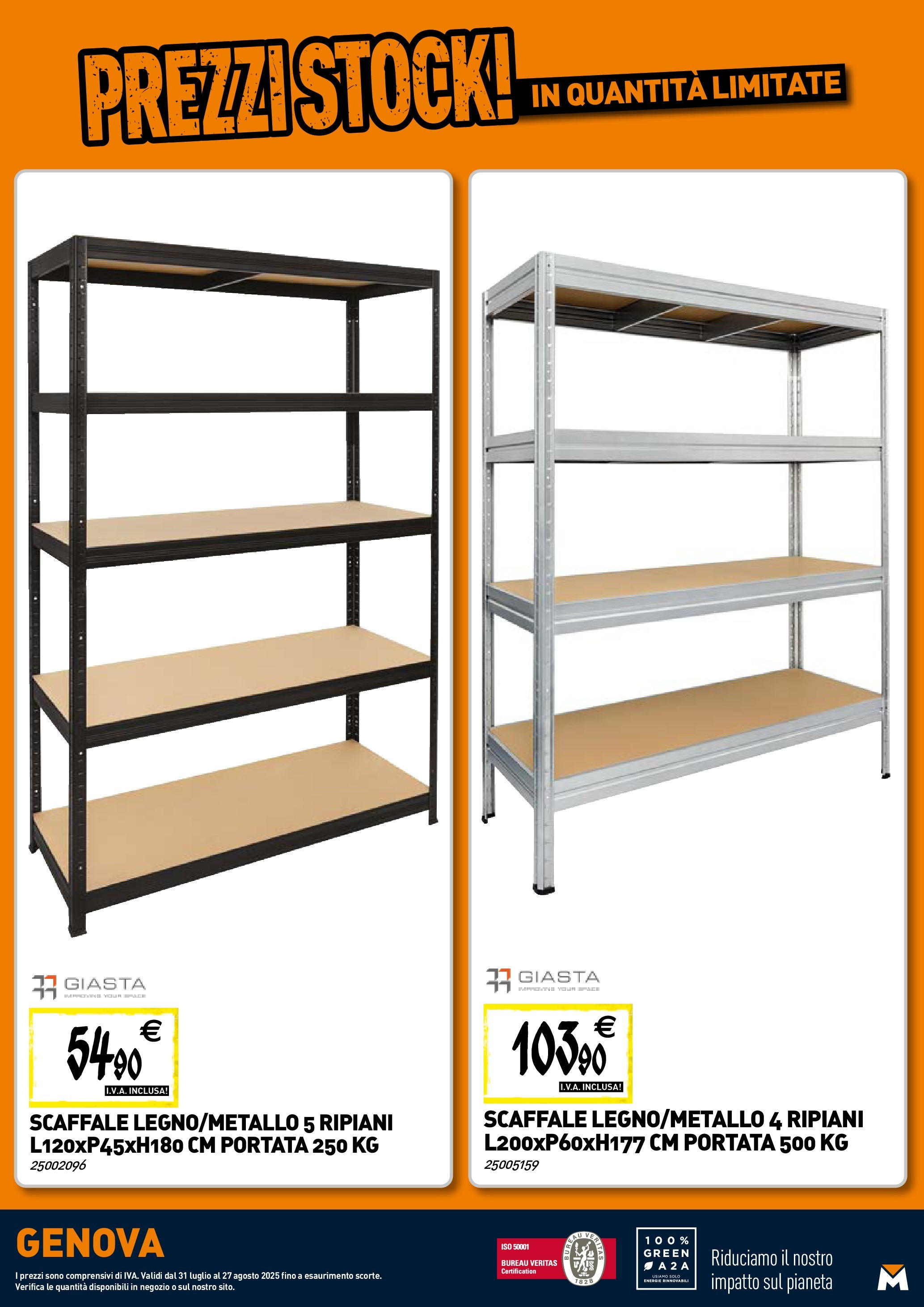 TECNOMAT - Straordinari prezzi stock! dal 30/07/2025 anteprima > nuovo offerte!β³ | Pagina: 20 | Prodotti: Scaffale Nuovo TECNOMAT - Straordinari prezzi stock! dal 30/07/2025 > offerte anteprima ποΈ | Pagina: 20 | Prodotti: Scaffale