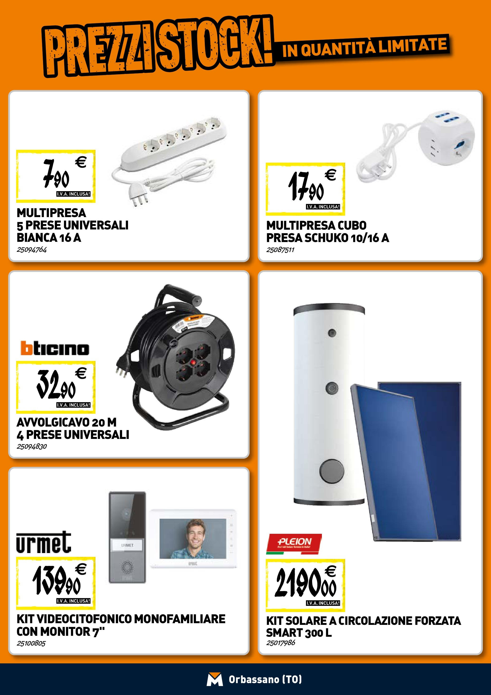 TECNOMAT - Straordinari prezzi stock! dal 30/07/2025 anteprima > nuovo offerte!β³ | Pagina: 15 | Prodotti: Monitor, Presa Nuovo TECNOMAT - Straordinari prezzi stock! dal 30/07/2025 > offerte anteprima ποΈ | Pagina: 15 | Prodotti: Monitor, Presa
