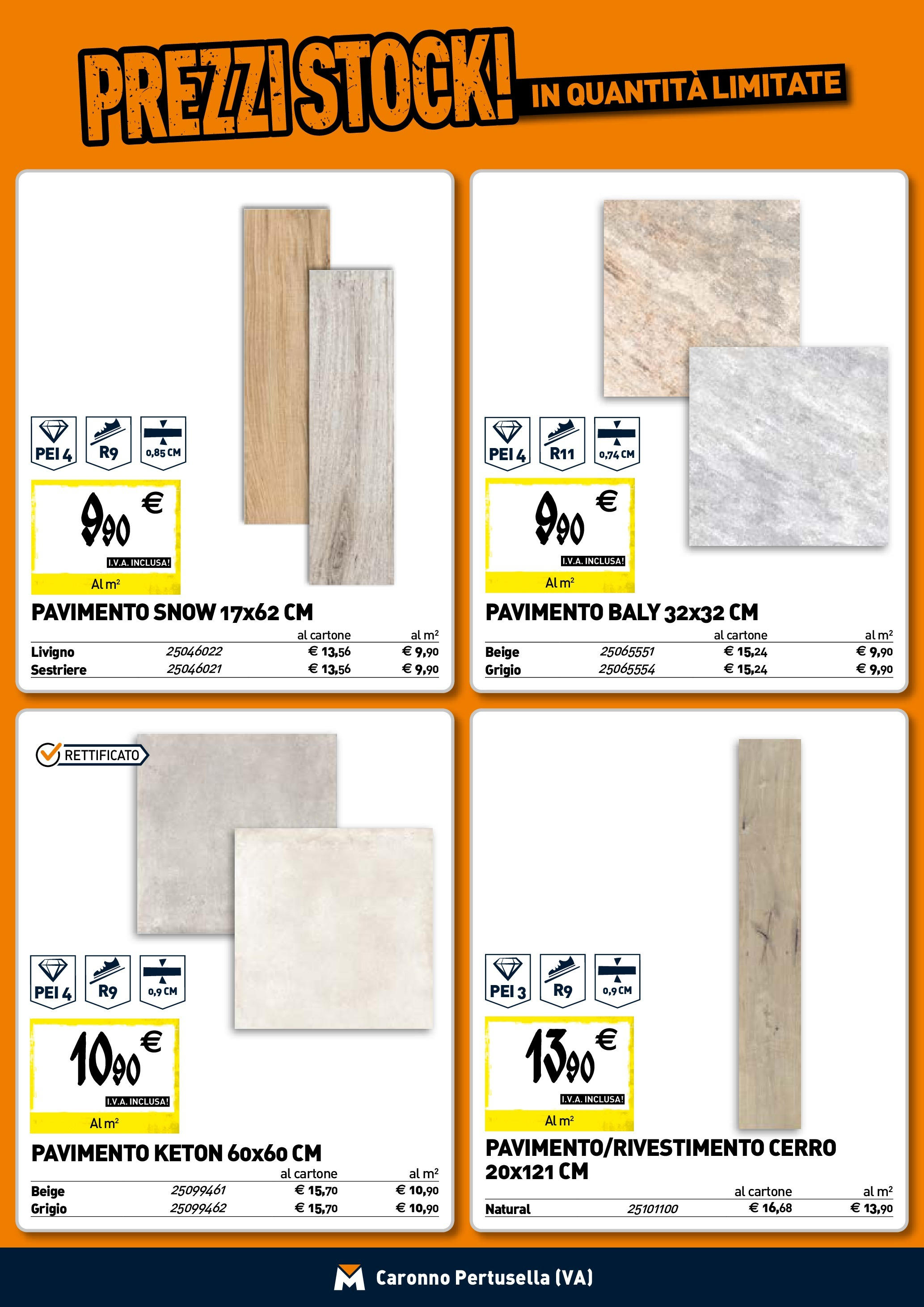 Nuovo TECNOMAT - Straordinari prezzi stock! dal 30/07/2025 > offerte anteprima 🛍️ | Pagina: 11 | Prodotti: Pavimento