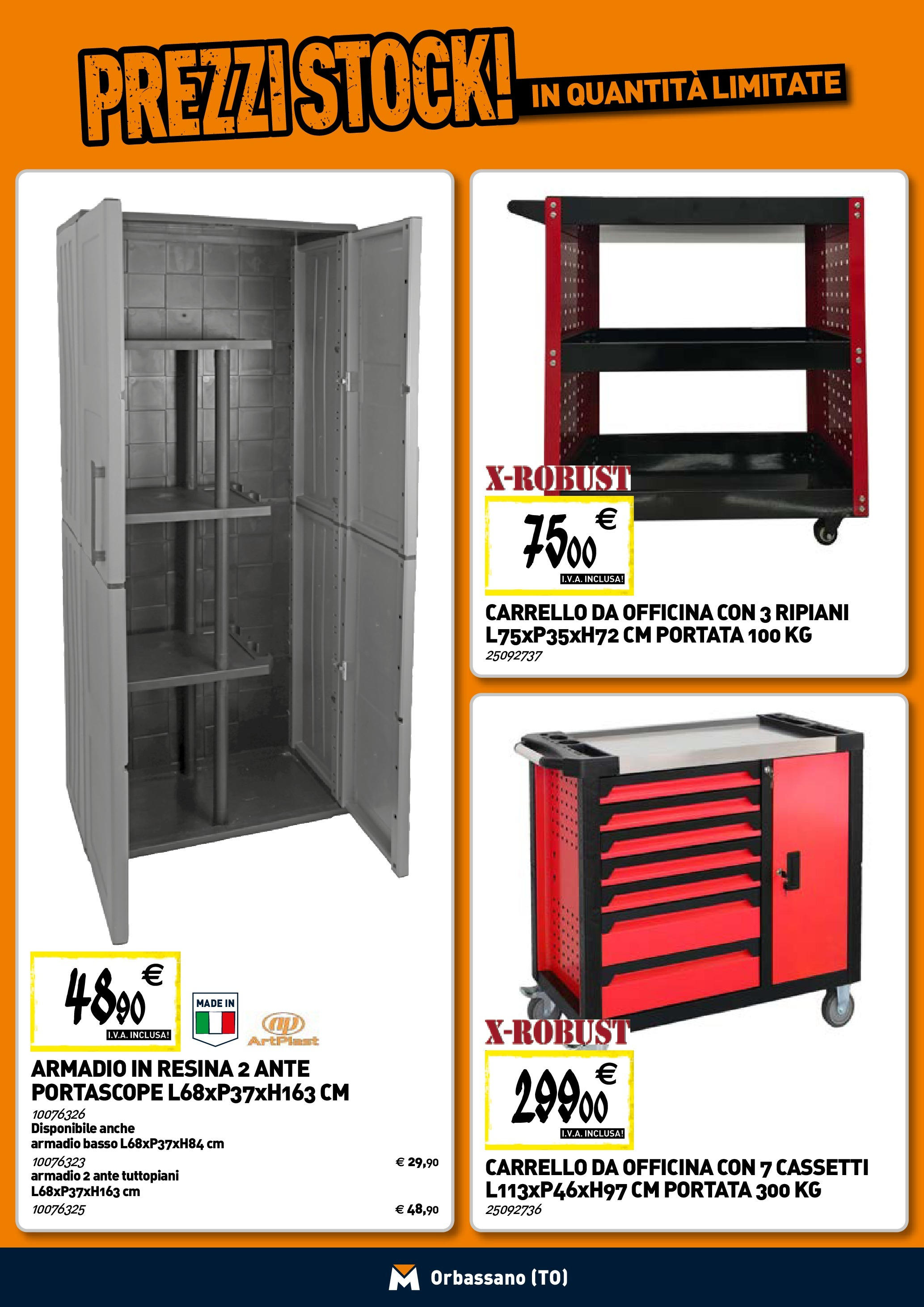 TECNOMAT - Straordinari prezzi stock! dal 30/07/2025 anteprima > nuovo offerte!β³ | Pagina: 20 | Prodotti: Carrello, Armadio Nuovo TECNOMAT - Straordinari prezzi stock! dal 30/07/2025 > offerte anteprima ποΈ | Pagina: 20 | Prodotti: Carrello, Armadio