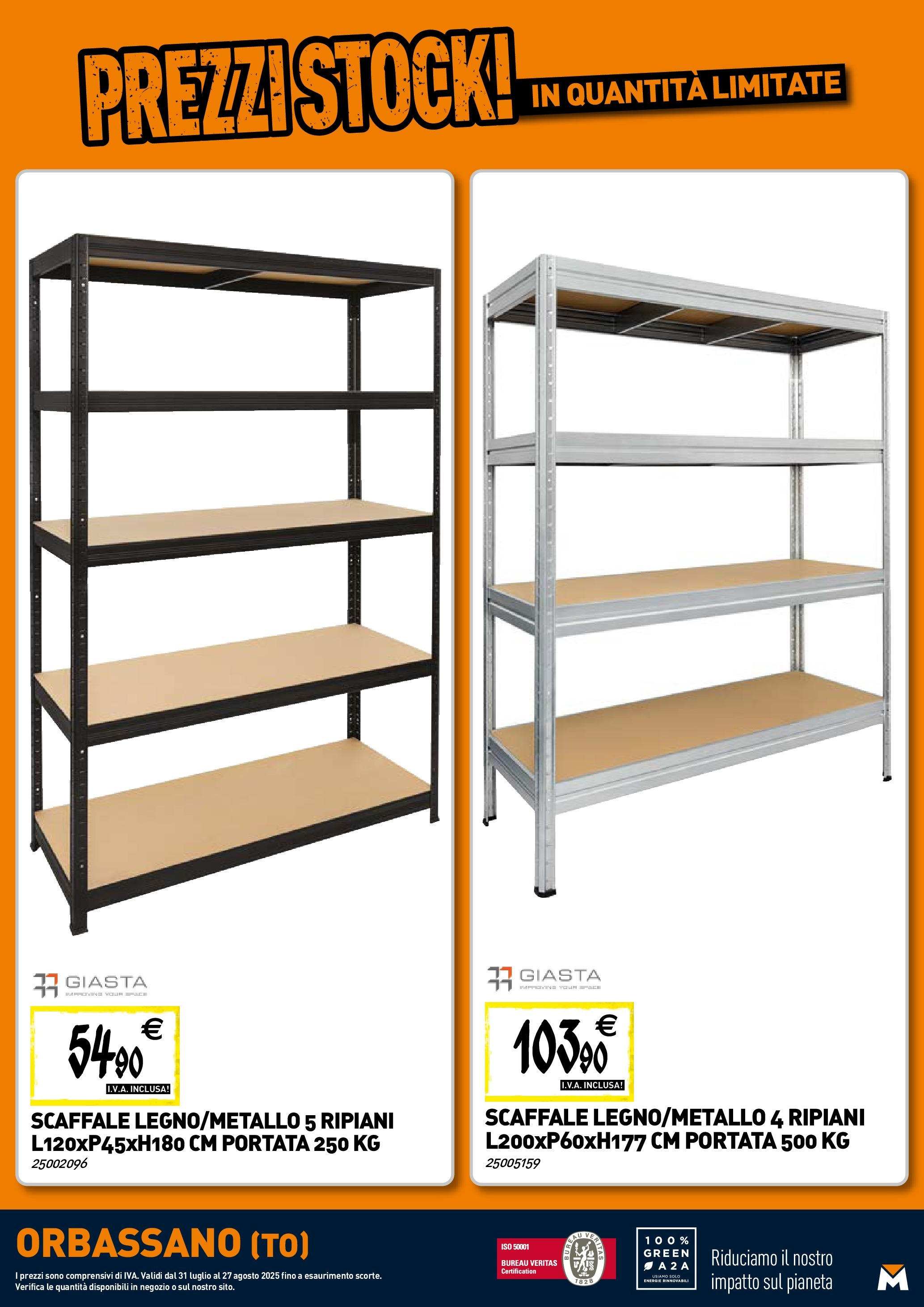 TECNOMAT - Straordinari prezzi stock! dal 30/07/2025 anteprima > nuovo offerte!β³ | Pagina: 21 | Prodotti: Scaffale Nuovo TECNOMAT - Straordinari prezzi stock! dal 30/07/2025 > offerte anteprima ποΈ | Pagina: 21 | Prodotti: Scaffale