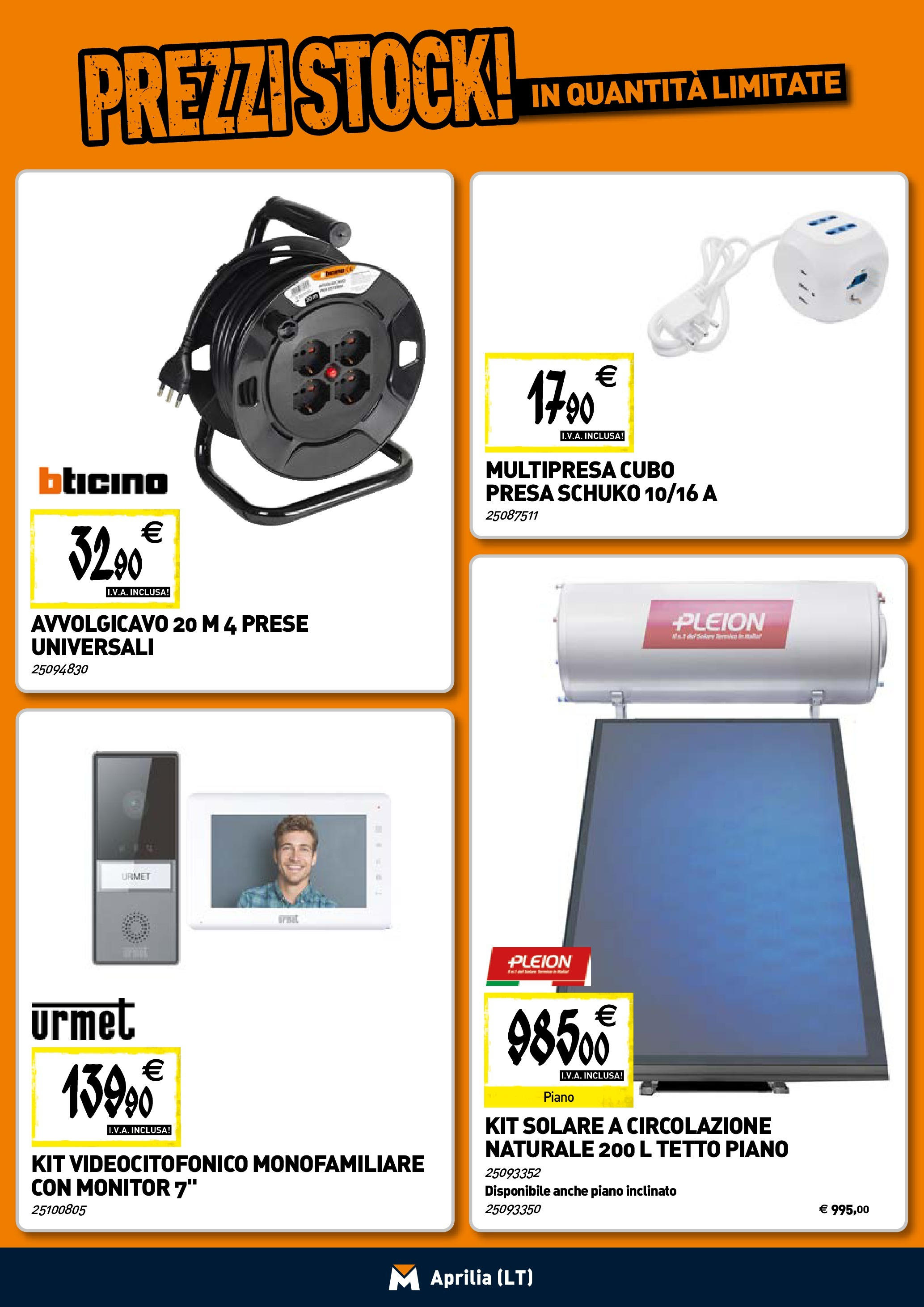 Nuovo TECNOMAT - Straordinari prezzi stock! dal 30/07/2025 > offerte anteprima 🛍️ | Pagina: 16 | Prodotti: Monitor, Presa
