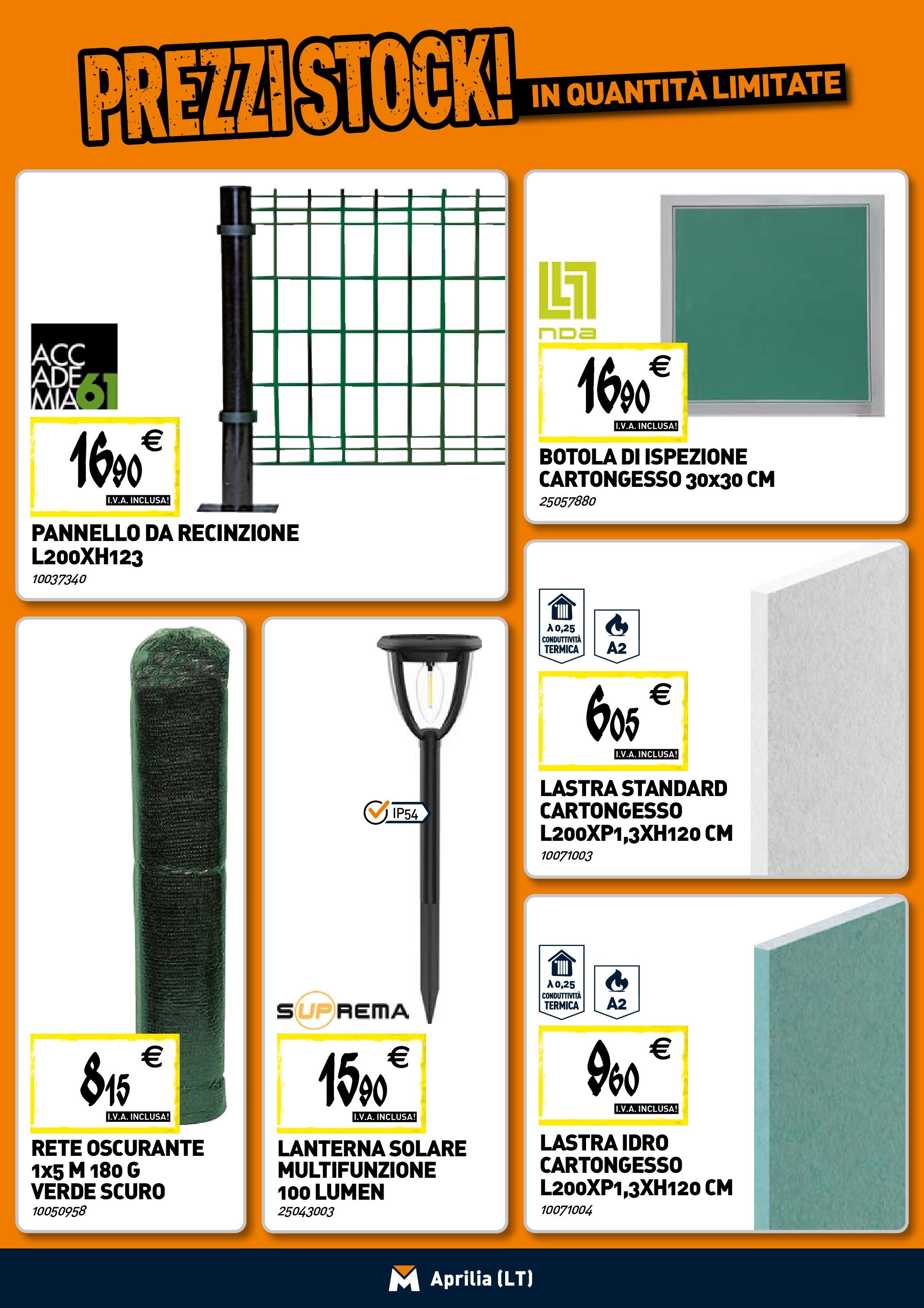 Nuovo TECNOMAT - Straordinari prezzi stock! dal 30/07/2025 > offerte anteprima 🛍️ | Pagina: 17 | Prodotti: Lanterna, Recinzione
