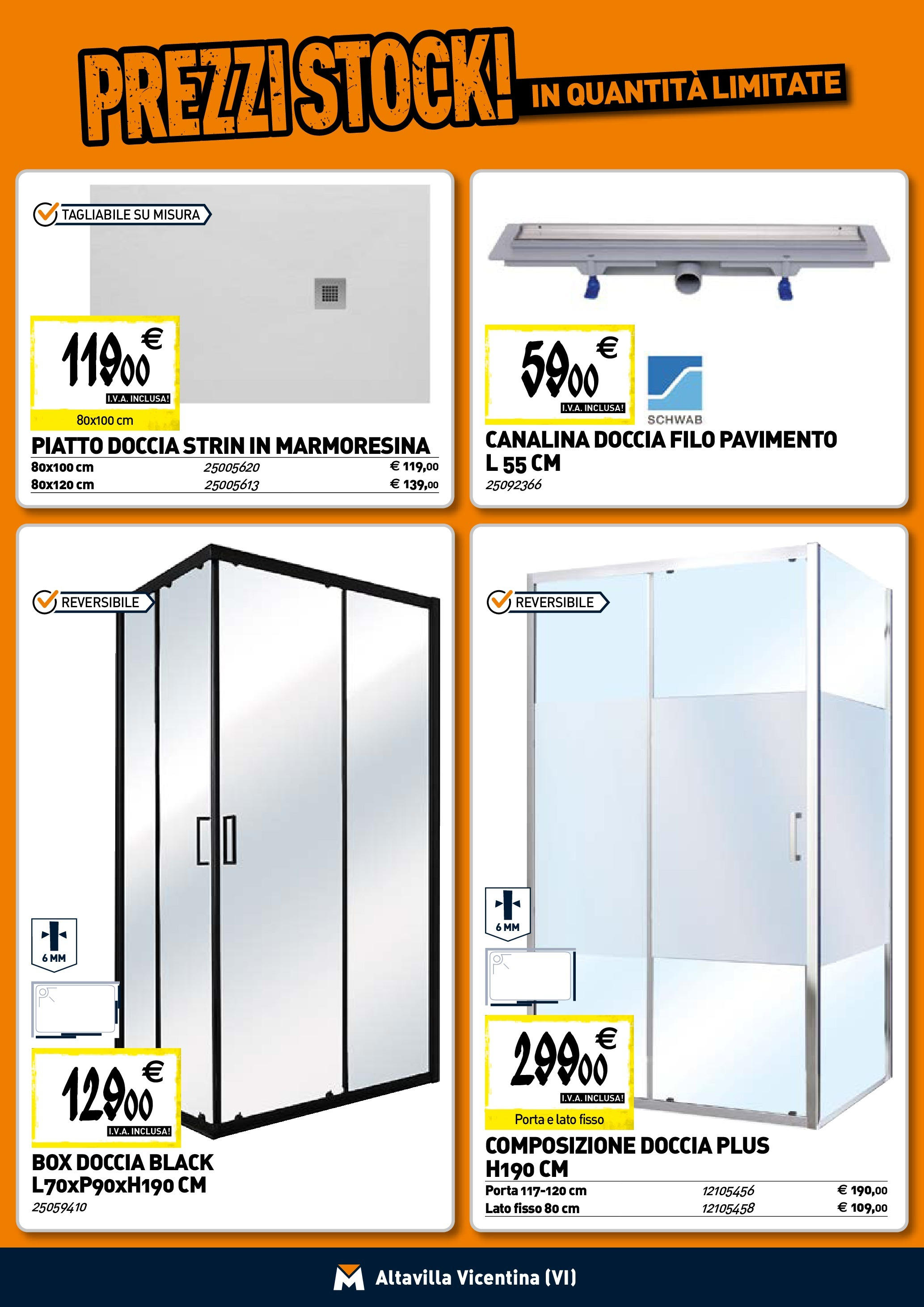 TECNOMAT - Straordinari prezzi stock! dal 30/07/2025 anteprima > nuovo offerte!β³ | Pagina: 2 | Prodotti: Pavimento, Box doccia, Piatto, Doccia Nuovo TECNOMAT - Straordinari prezzi stock! dal 30/07/2025 > offerte anteprima ποΈ | Pagina: 2 | Prodotti: Pavimento, Box doccia, Piatto, Doccia