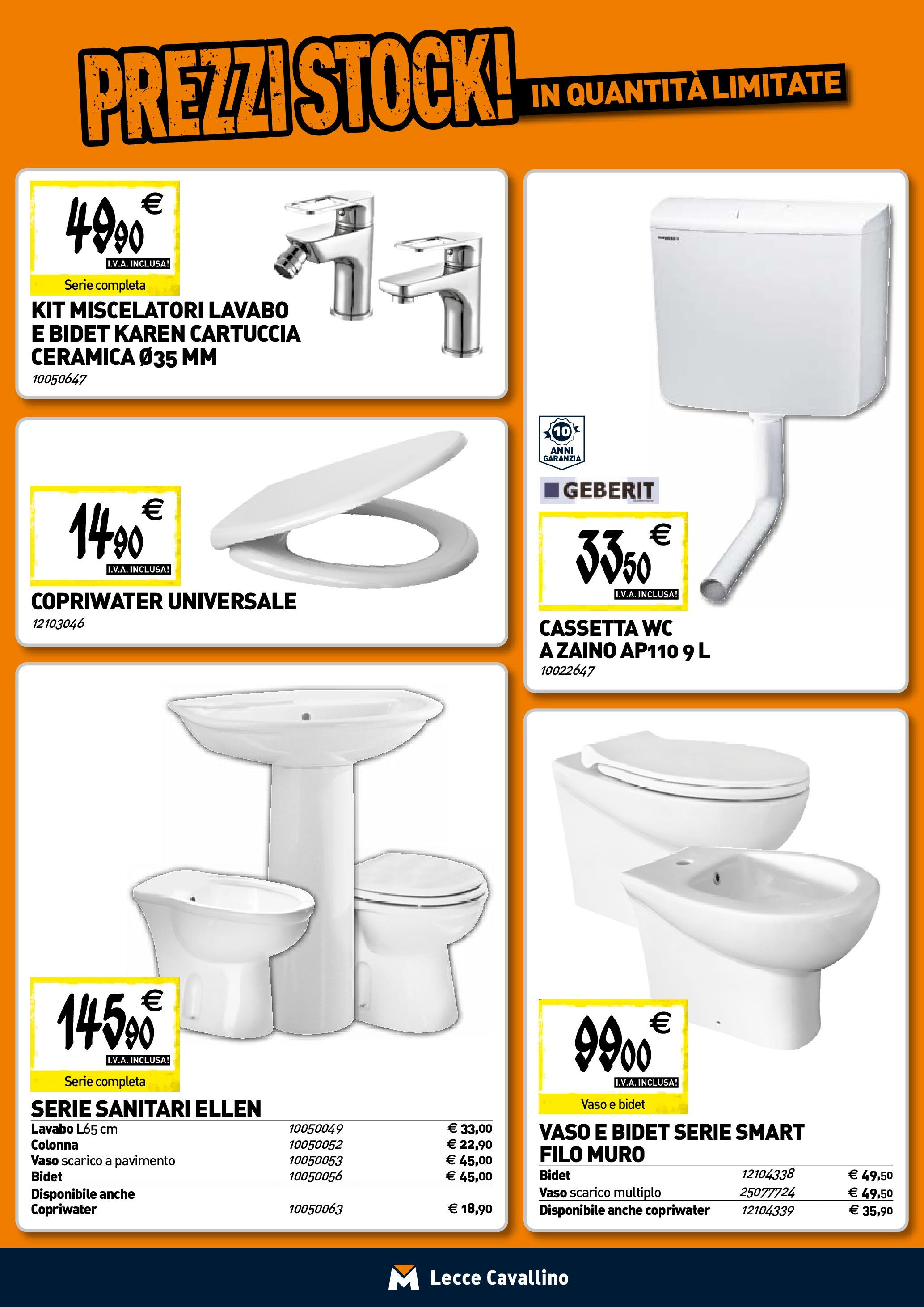 TECNOMAT - Straordinari prezzi stock! dal 30/07/2025 anteprima > nuovo offerte!β³ | Pagina: 5 | Prodotti: Pavimento, Zaino, WC, Vaso Nuovo TECNOMAT - Straordinari prezzi stock! dal 30/07/2025 > offerte anteprima ποΈ | Pagina: 5 | Prodotti: Pavimento, Zaino, WC, Vaso