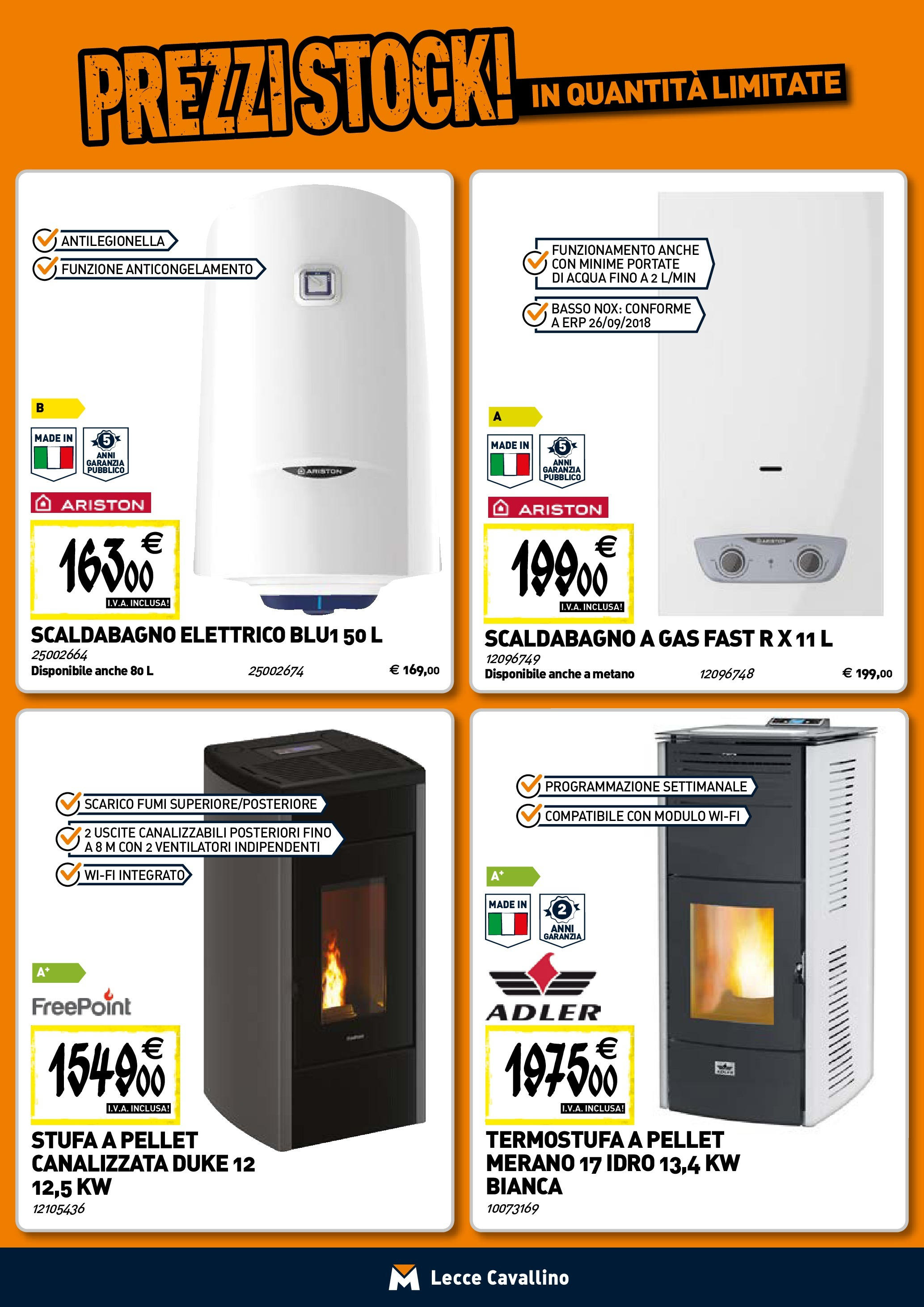 TECNOMAT - Straordinari prezzi stock! dal 30/07/2025 anteprima > nuovo offerte!β³ | Pagina: 6 | Prodotti: Pellet, Stufa a pellet, Acqua, Stufa Nuovo TECNOMAT - Straordinari prezzi stock! dal 30/07/2025 > offerte anteprima ποΈ | Pagina: 6 | Prodotti: Pellet, Stufa a pellet, Acqua, Stufa