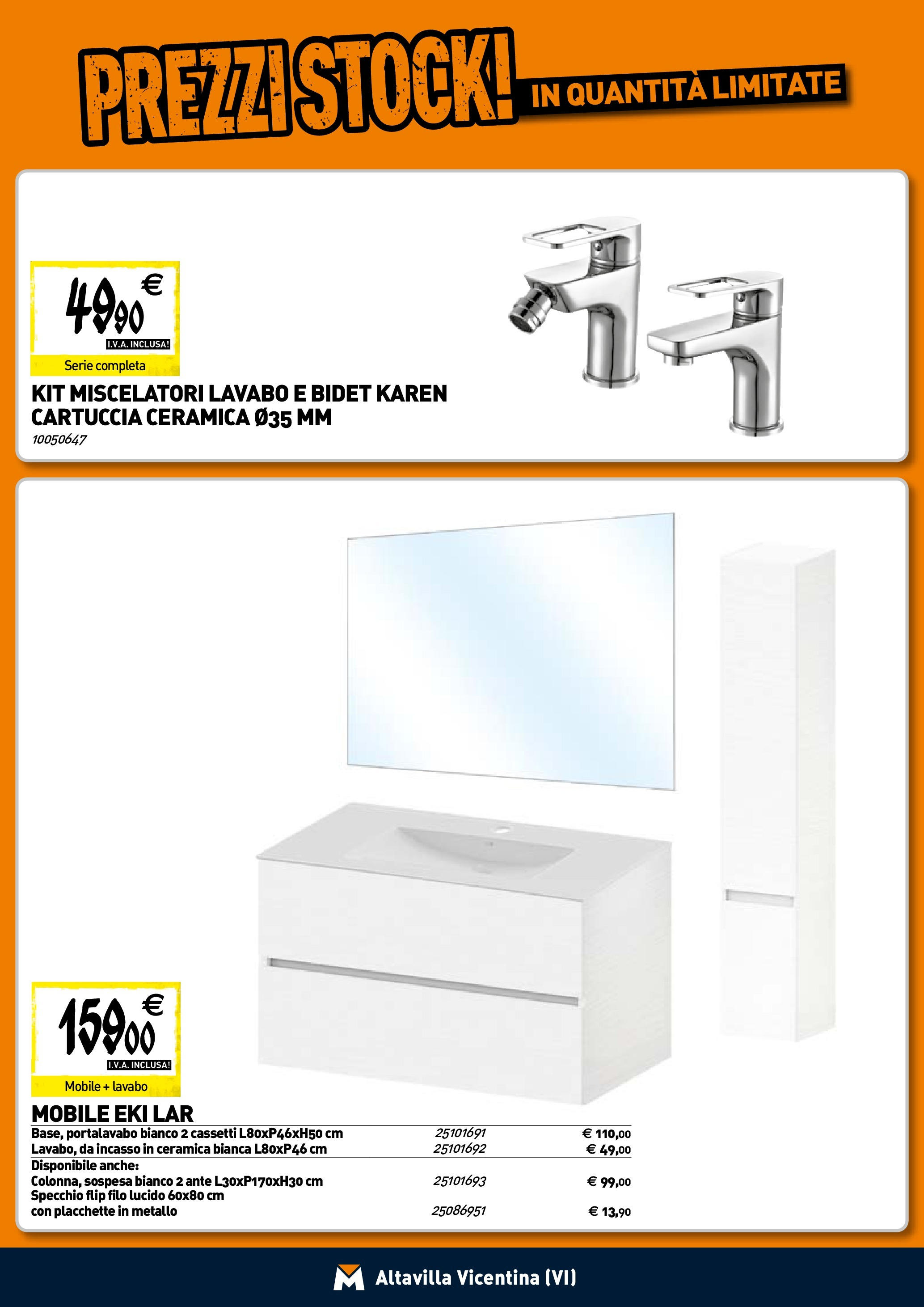 TECNOMAT - Straordinari prezzi stock! dal 30/07/2025 anteprima > nuovo offerte!β³ | Pagina: 8 | Prodotti: Mobile, Specchio Nuovo TECNOMAT - Straordinari prezzi stock! dal 30/07/2025 > offerte anteprima ποΈ | Pagina: 8 | Prodotti: Mobile, Specchio