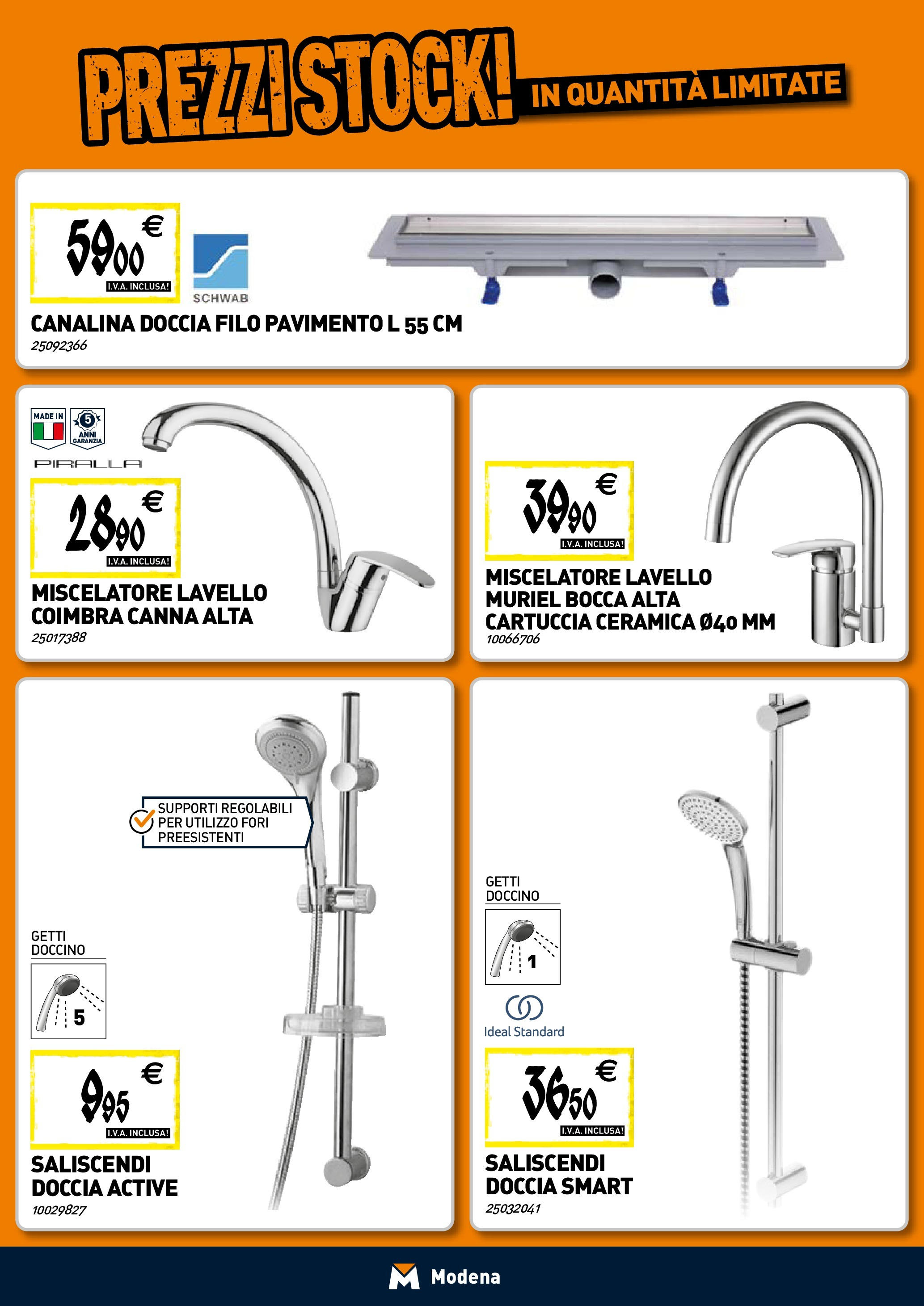 TECNOMAT - Straordinari prezzi stock! dal 30/07/2025 anteprima > nuovo offerte!β³ | Pagina: 3 | Prodotti: Pavimento, Lavello, Miscelatore, Doccia Nuovo TECNOMAT - Straordinari prezzi stock! dal 30/07/2025 > offerte anteprima ποΈ | Pagina: 3 | Prodotti: Pavimento, Lavello, Miscelatore, Doccia
