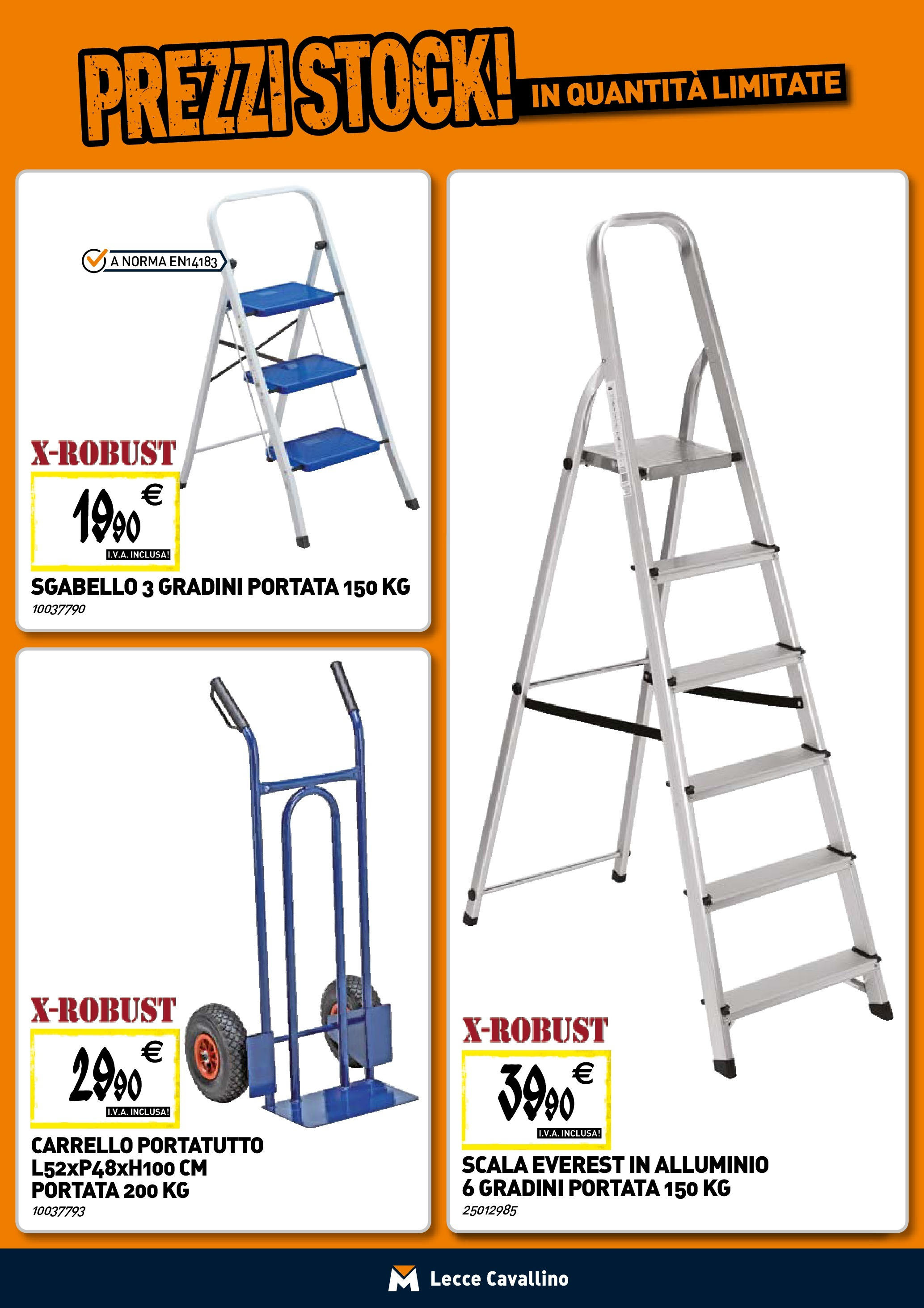 TECNOMAT - Straordinari prezzi stock! dal 30/07/2025 anteprima > nuovo offerte!β³ | Pagina: 19 | Prodotti: Carrello, Sgabello, Scala, Alluminio Nuovo TECNOMAT - Straordinari prezzi stock! dal 30/07/2025 > offerte anteprima ποΈ | Pagina: 19 | Prodotti: Carrello, Sgabello, Scala, Alluminio