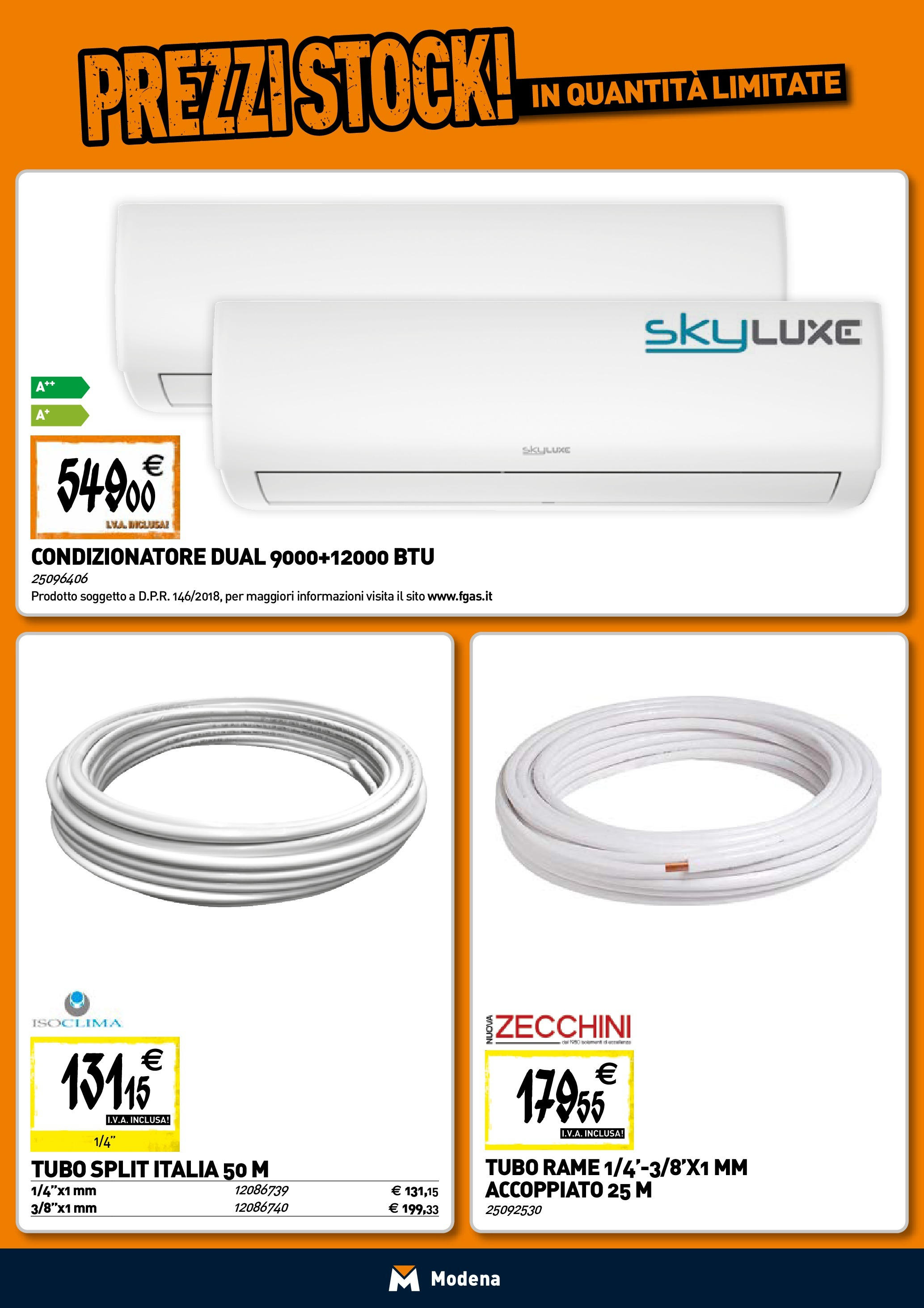 TECNOMAT - Straordinari prezzi stock! dal 30/07/2025 anteprima > nuovo offerte!β³ | Pagina: 13 | Prodotti: Tubo, Condizionatore Nuovo TECNOMAT - Straordinari prezzi stock! dal 30/07/2025 > offerte anteprima ποΈ | Pagina: 13 | Prodotti: Tubo, Condizionatore