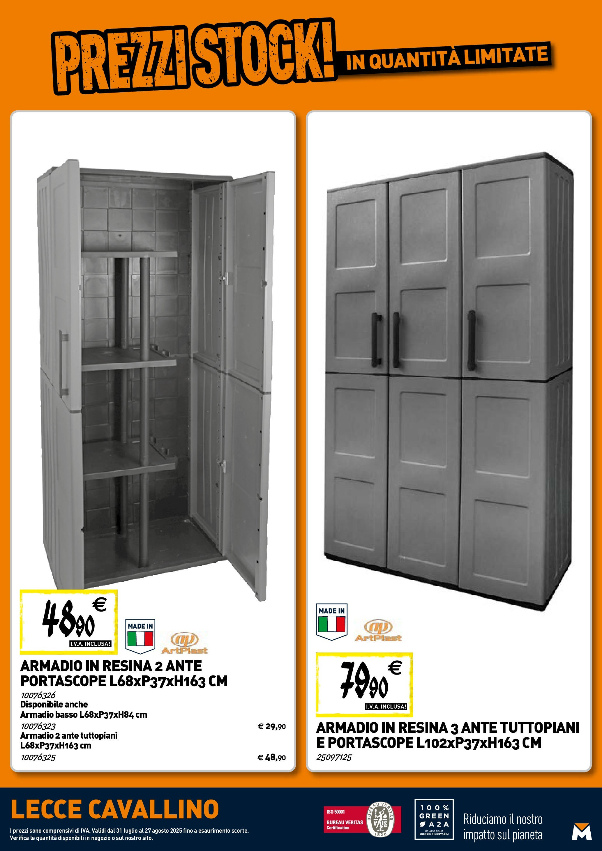 TECNOMAT - Straordinari prezzi stock! dal 30/07/2025 anteprima > nuovo offerte!β³ | Pagina: 22 | Prodotti: Armadio Nuovo TECNOMAT - Straordinari prezzi stock! dal 30/07/2025 > offerte anteprima ποΈ | Pagina: 22 | Prodotti: Armadio