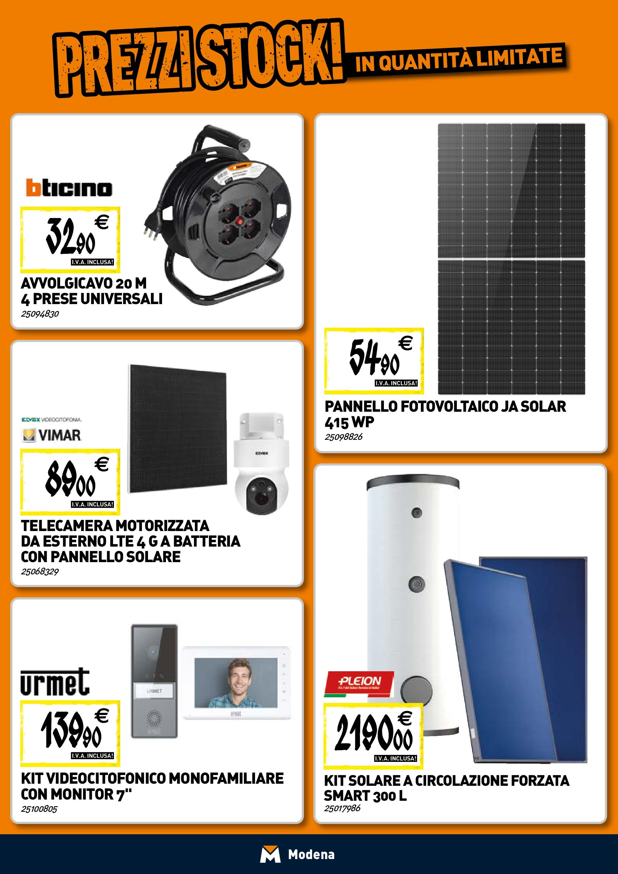TECNOMAT - Straordinari prezzi stock! dal 30/07/2025 anteprima > nuovo offerte!β³ | Pagina: 14 | Prodotti: Monitor, Batteria Nuovo TECNOMAT - Straordinari prezzi stock! dal 30/07/2025 > offerte anteprima ποΈ | Pagina: 14 | Prodotti: Monitor, Batteria