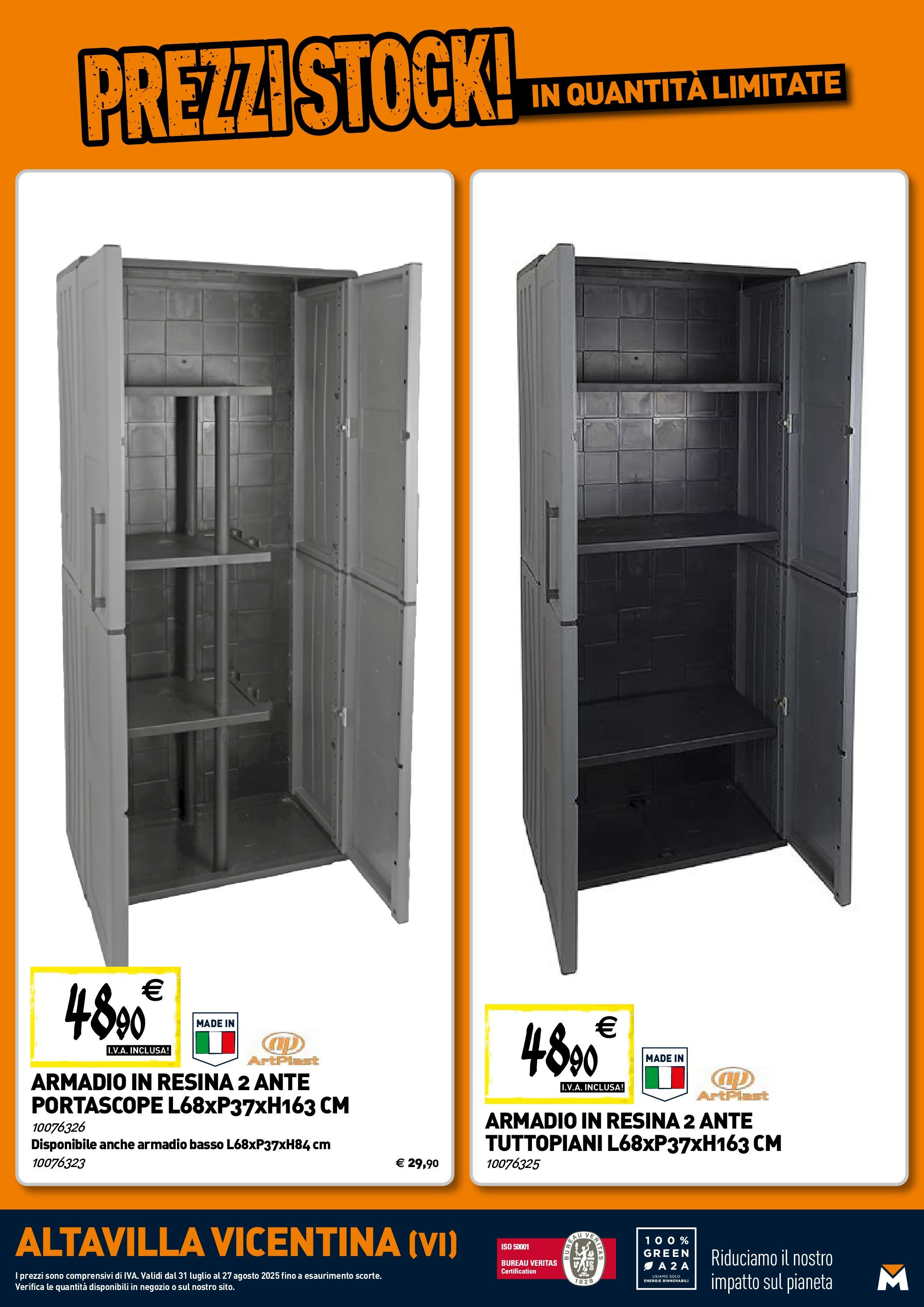 TECNOMAT - Straordinari prezzi stock! dal 30/07/2025 anteprima > nuovo offerte!β³ | Pagina: 23 | Prodotti: Armadio Nuovo TECNOMAT - Straordinari prezzi stock! dal 30/07/2025 > offerte anteprima ποΈ | Pagina: 23 | Prodotti: Armadio
