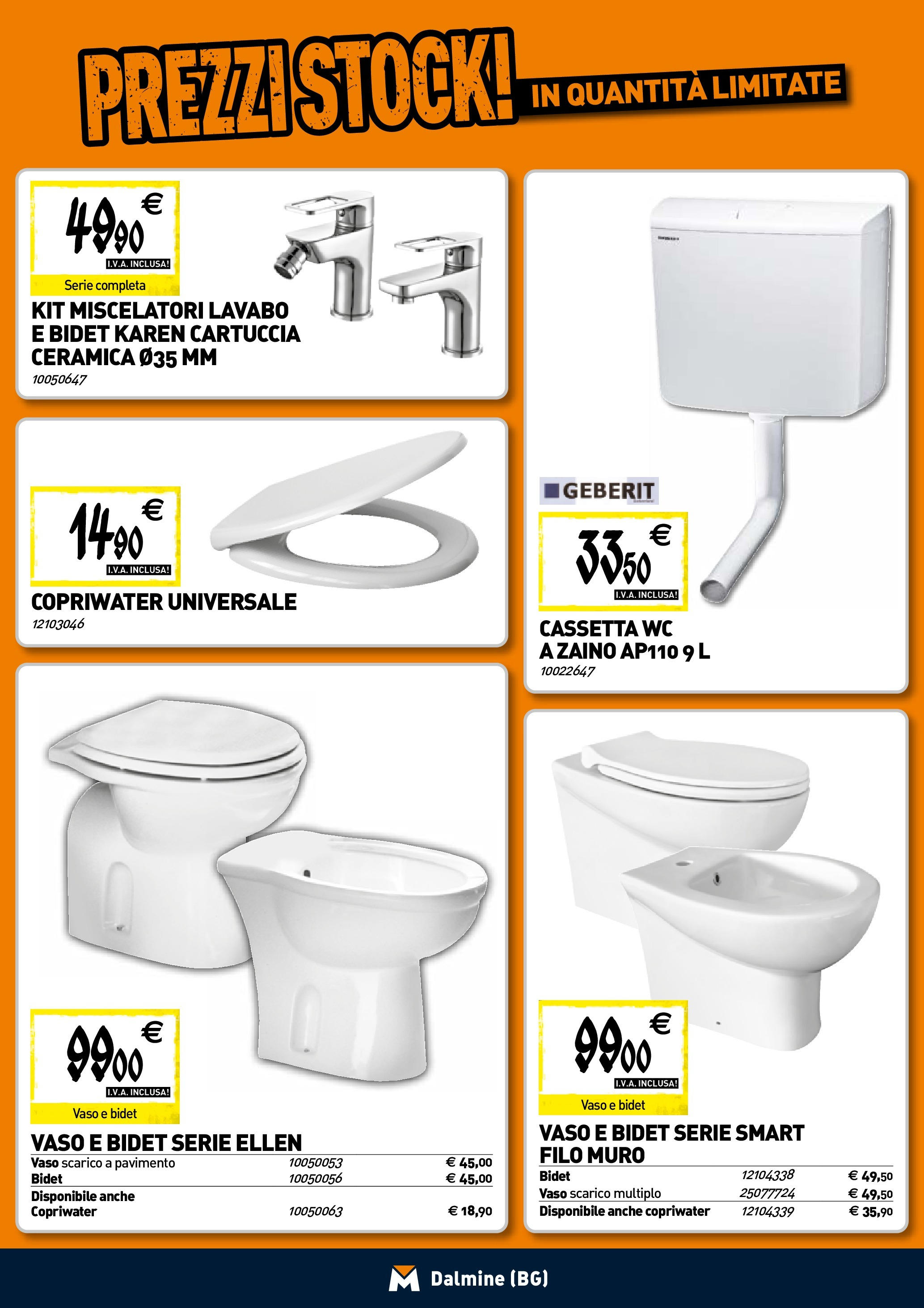 TECNOMAT - Straordinari prezzi stock! dal 30/07/2025 anteprima > nuovo offerte!β³ | Pagina: 5 | Prodotti: Pavimento, Zaino, WC, Vaso Nuovo TECNOMAT - Straordinari prezzi stock! dal 30/07/2025 > offerte anteprima ποΈ | Pagina: 5 | Prodotti: Pavimento, Zaino, WC, Vaso