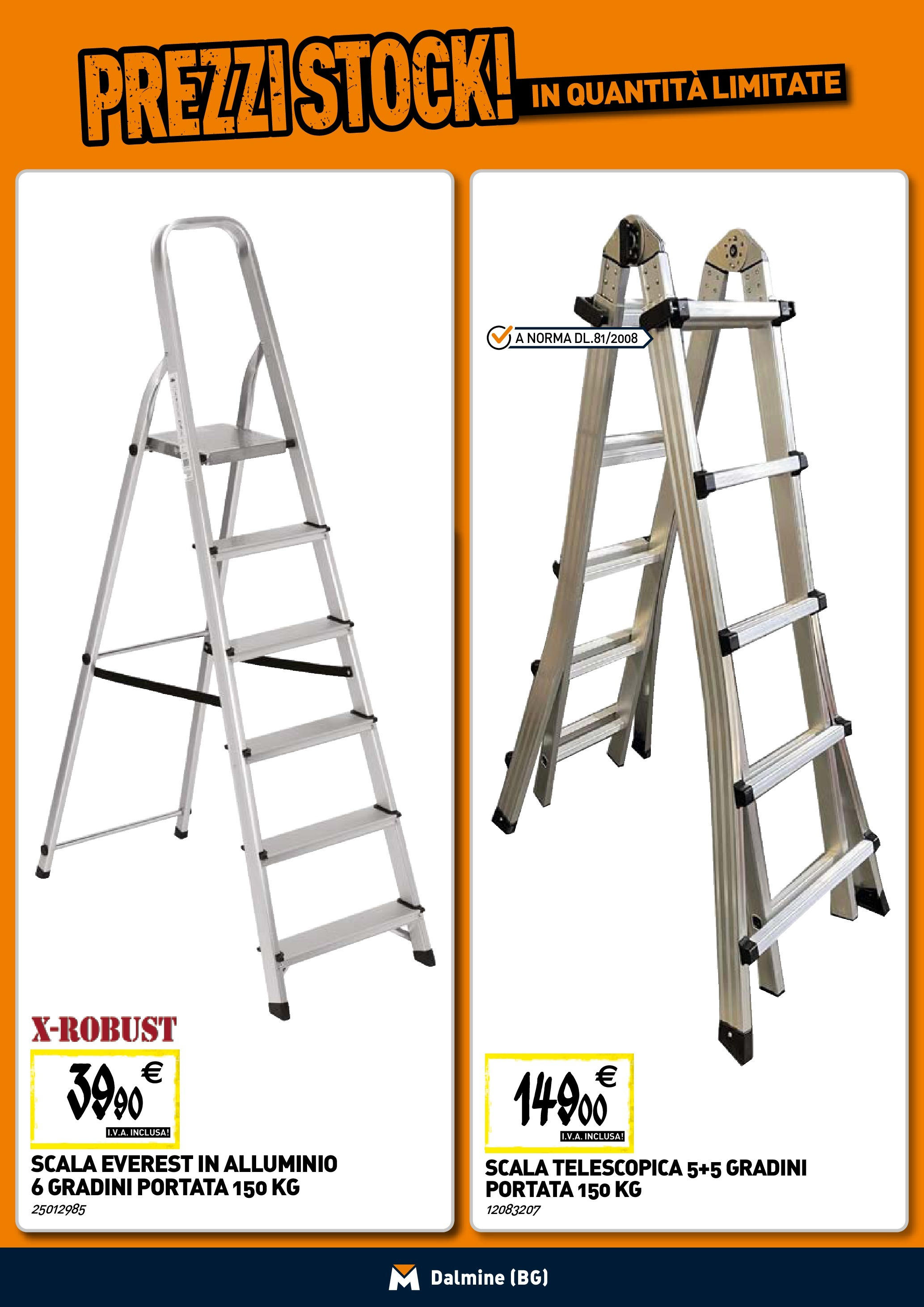 TECNOMAT - Straordinari prezzi stock! dal 30/07/2025 anteprima > nuovo offerte!β³ | Pagina: 20 | Prodotti: Scala, Alluminio Nuovo TECNOMAT - Straordinari prezzi stock! dal 30/07/2025 > offerte anteprima ποΈ | Pagina: 20 | Prodotti: Scala, Alluminio