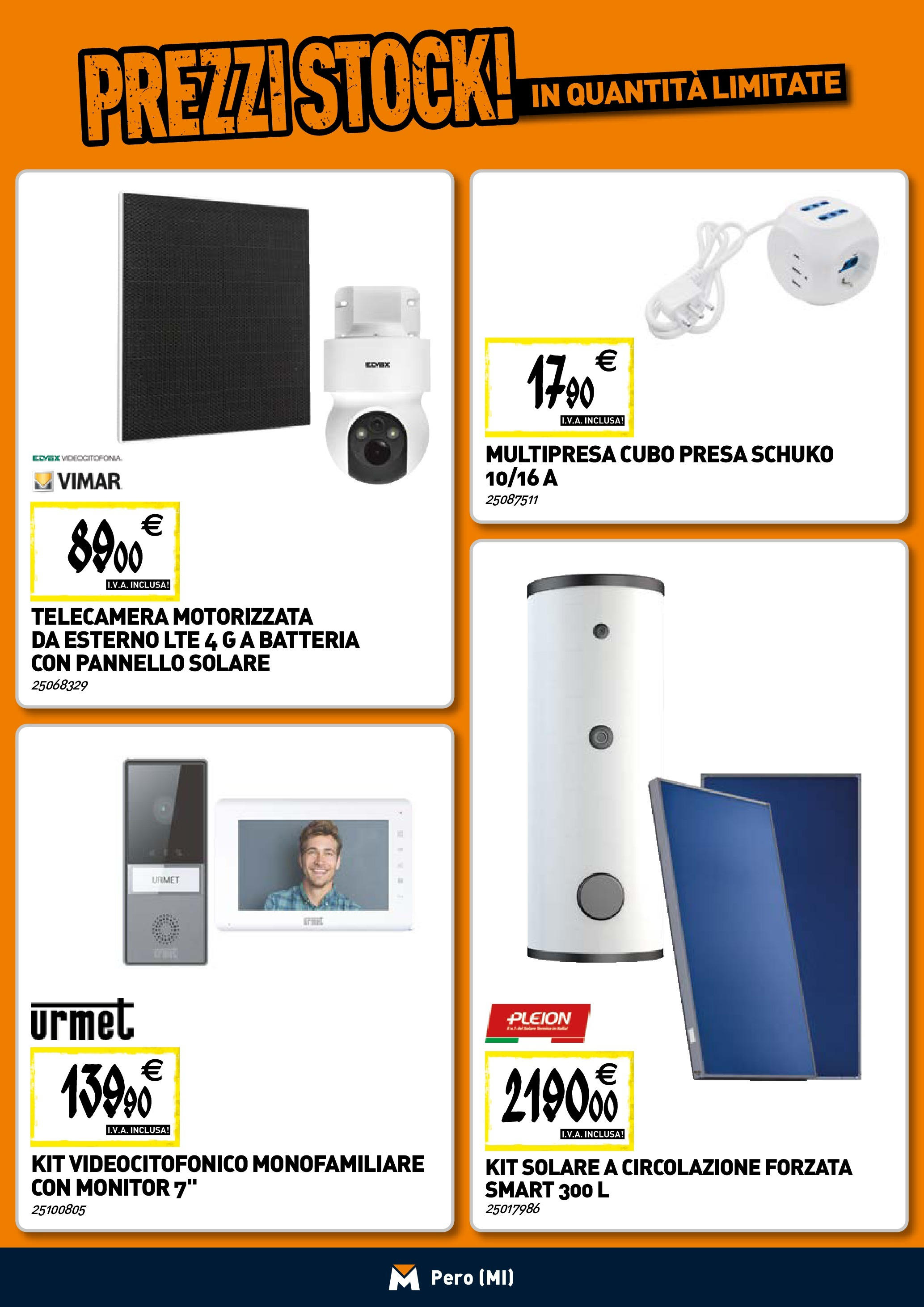 Nuovo TECNOMAT - Straordinari prezzi stock! dal 30/07/2025 > offerte anteprima 🛍️ | Pagina: 16 | Prodotti: Monitor, Presa, Batteria