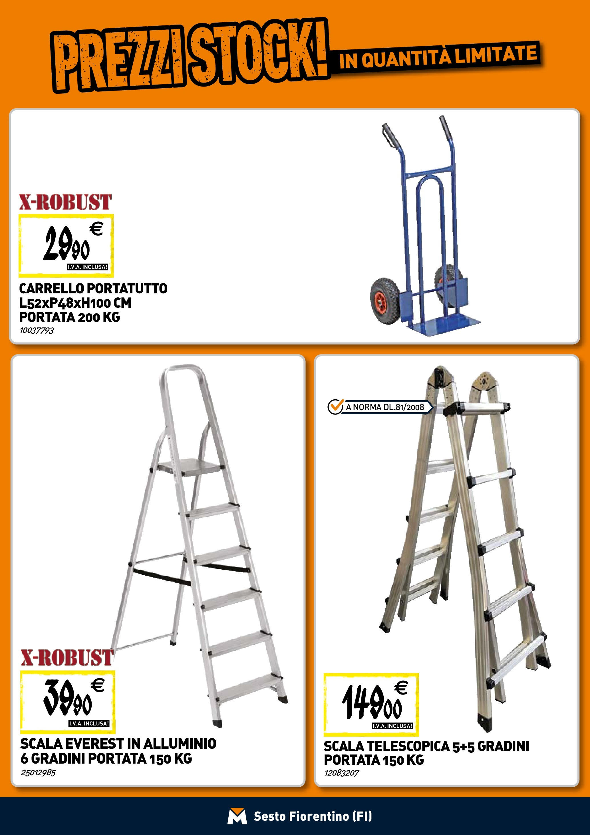 TECNOMAT - Straordinari prezzi stock! dal 30/07/2025 anteprima > nuovo offerte!β³ | Pagina: 19 | Prodotti: Carrello, Scala, Alluminio Nuovo TECNOMAT - Straordinari prezzi stock! dal 30/07/2025 > offerte anteprima ποΈ | Pagina: 19 | Prodotti: Carrello, Scala, Alluminio