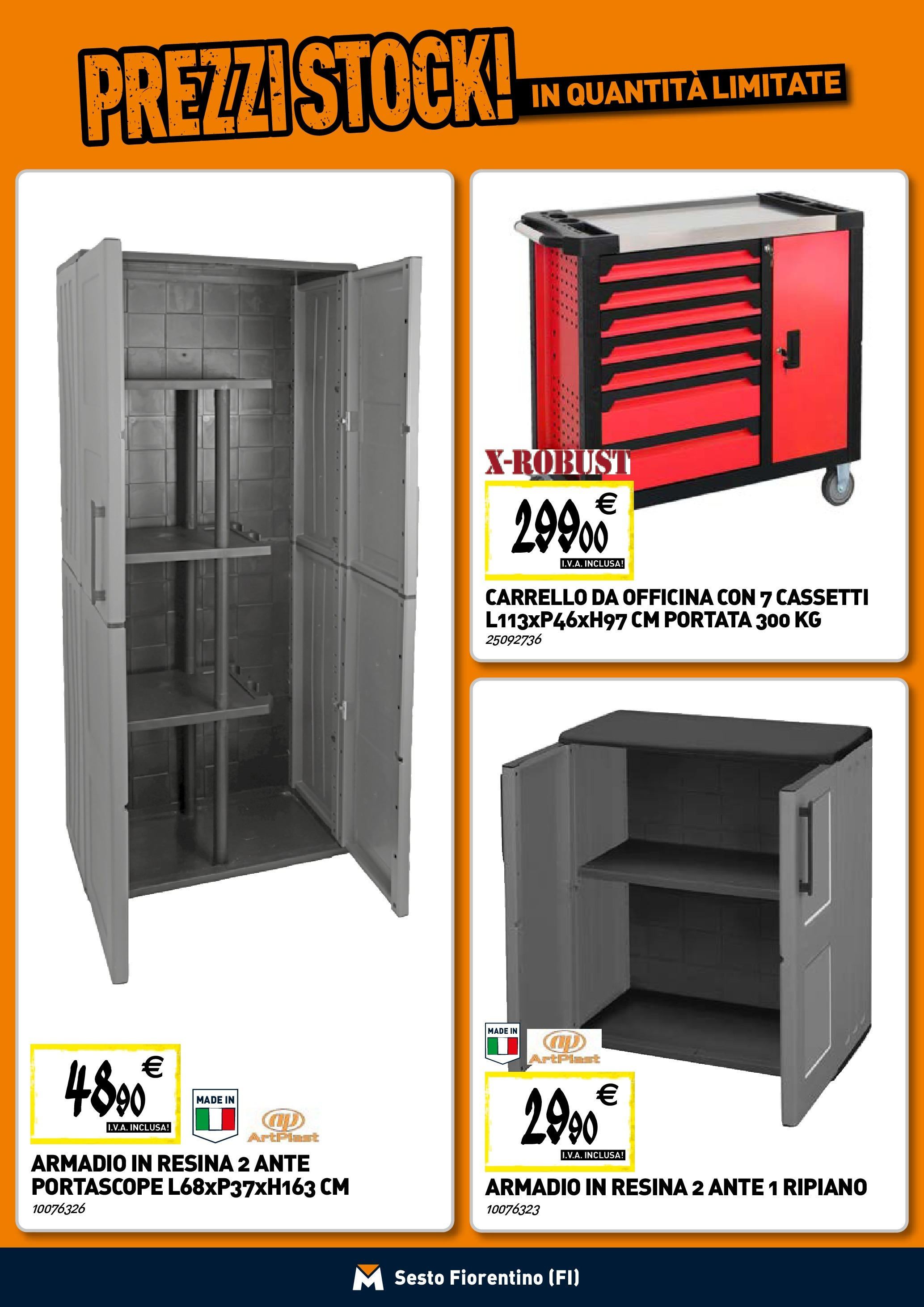 TECNOMAT - Straordinari prezzi stock! dal 30/07/2025 anteprima > nuovo offerte!β³ | Pagina: 20 | Prodotti: Ripiano, Carrello, Armadio Nuovo TECNOMAT - Straordinari prezzi stock! dal 30/07/2025 > offerte anteprima ποΈ | Pagina: 20 | Prodotti: Ripiano, Carrello, Armadio
