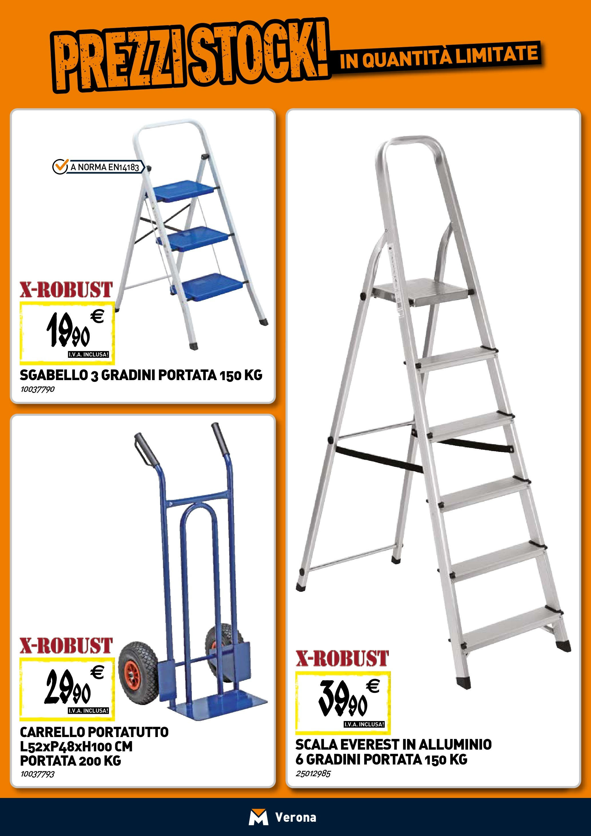 TECNOMAT - Straordinari prezzi stock! dal 30/07/2025 anteprima > nuovo offerte!β³ | Pagina: 19 | Prodotti: Carrello, Sgabello, Scala, Alluminio Nuovo TECNOMAT - Straordinari prezzi stock! dal 30/07/2025 > offerte anteprima ποΈ | Pagina: 19 | Prodotti: Carrello, Sgabello, Scala, Alluminio