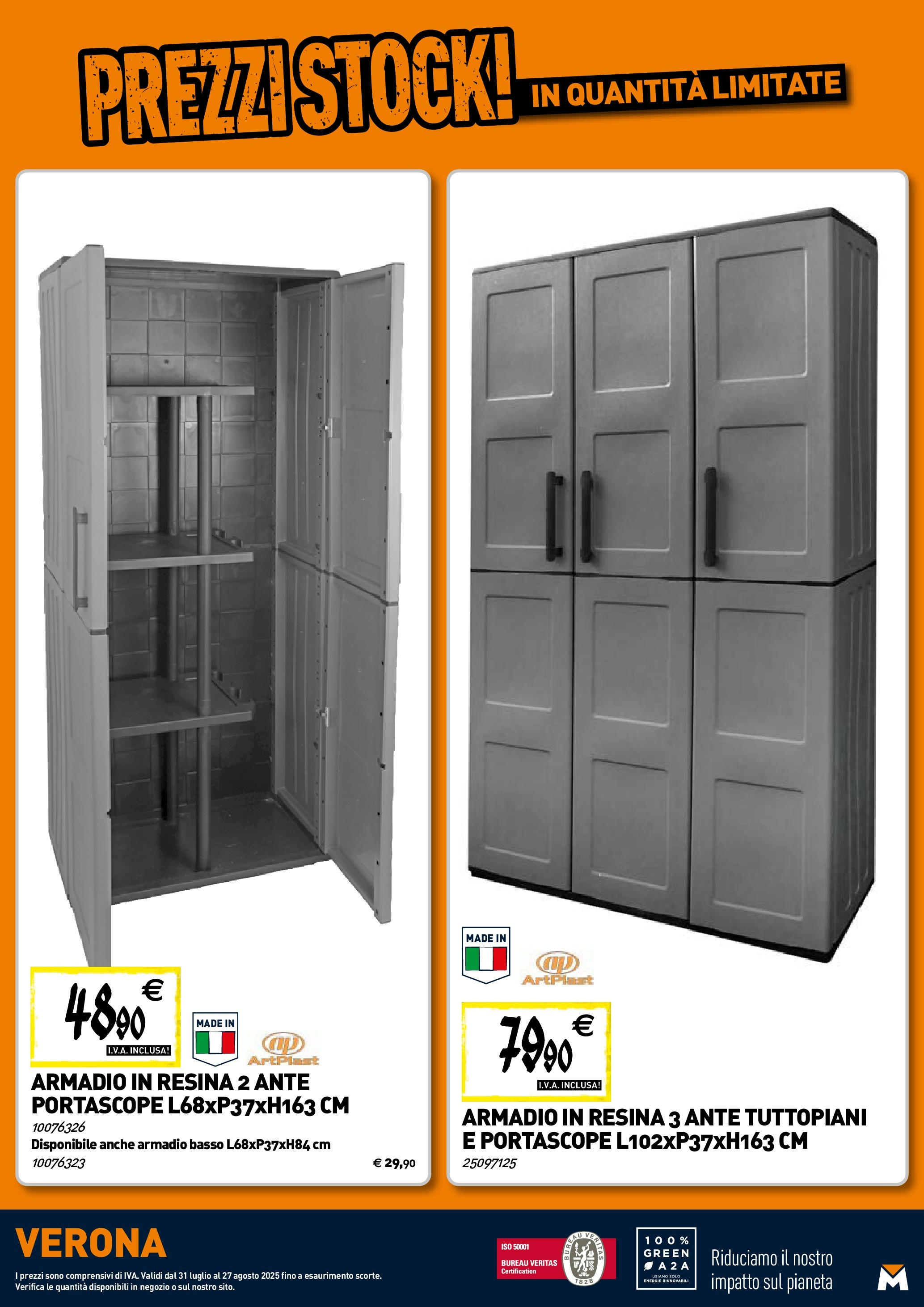 TECNOMAT - Straordinari prezzi stock! dal 30/07/2025 anteprima > nuovo offerte!β³ | Pagina: 22 | Prodotti: Armadio Nuovo TECNOMAT - Straordinari prezzi stock! dal 30/07/2025 > offerte anteprima ποΈ | Pagina: 22 | Prodotti: Armadio