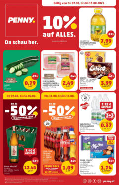 Vorschau von dem Prospekt - Penny Markt Flugblatt gültig ab 07.08.2025