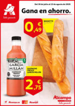 Alcampo Gana en ahorro. - hasta el 13.08.2025