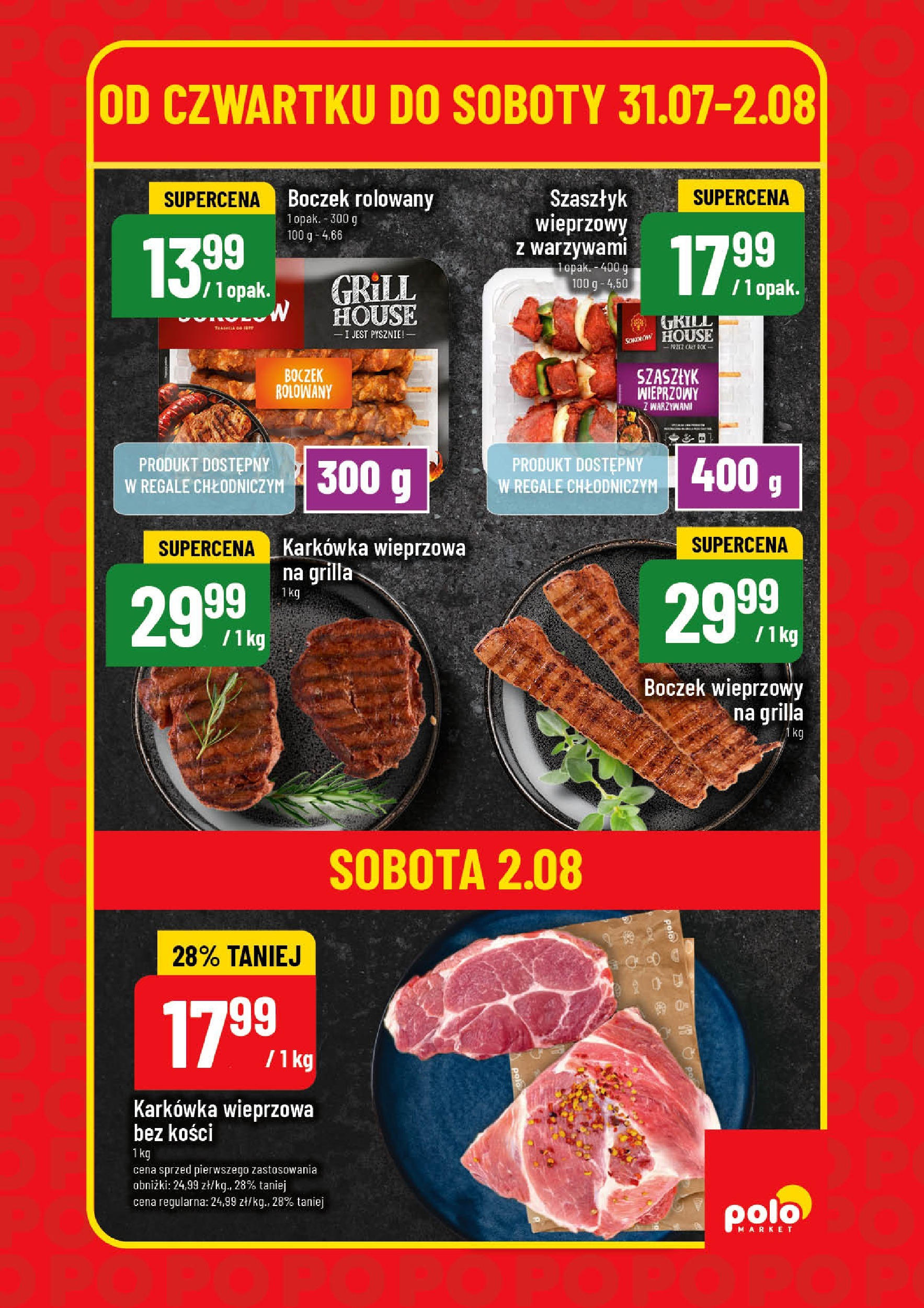 POLOmarket gazetka od jutra (31.07.2025) | Nowa PDF | Strona: 7 | Produkty: Karkówka, Karkówka wieprzowa, Boczek wieprzowy, Boczek POLOmarket gazetka od jutra (31.07.2025) - Nowa PDF | Strona: 7 | Produkty: Karkówka, Karkówka wieprzowa, Boczek wieprzowy, Boczek