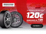 Profil Plus Jusqu’à 120€ remboursés avec BRIDGESTONE chez Profil Plus ! - au 30.08.2025