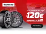 Profil Plus Jusqu’à 120€ remboursés avec BRIDGESTONE chez Profil Plus ! - au 30.08.2025